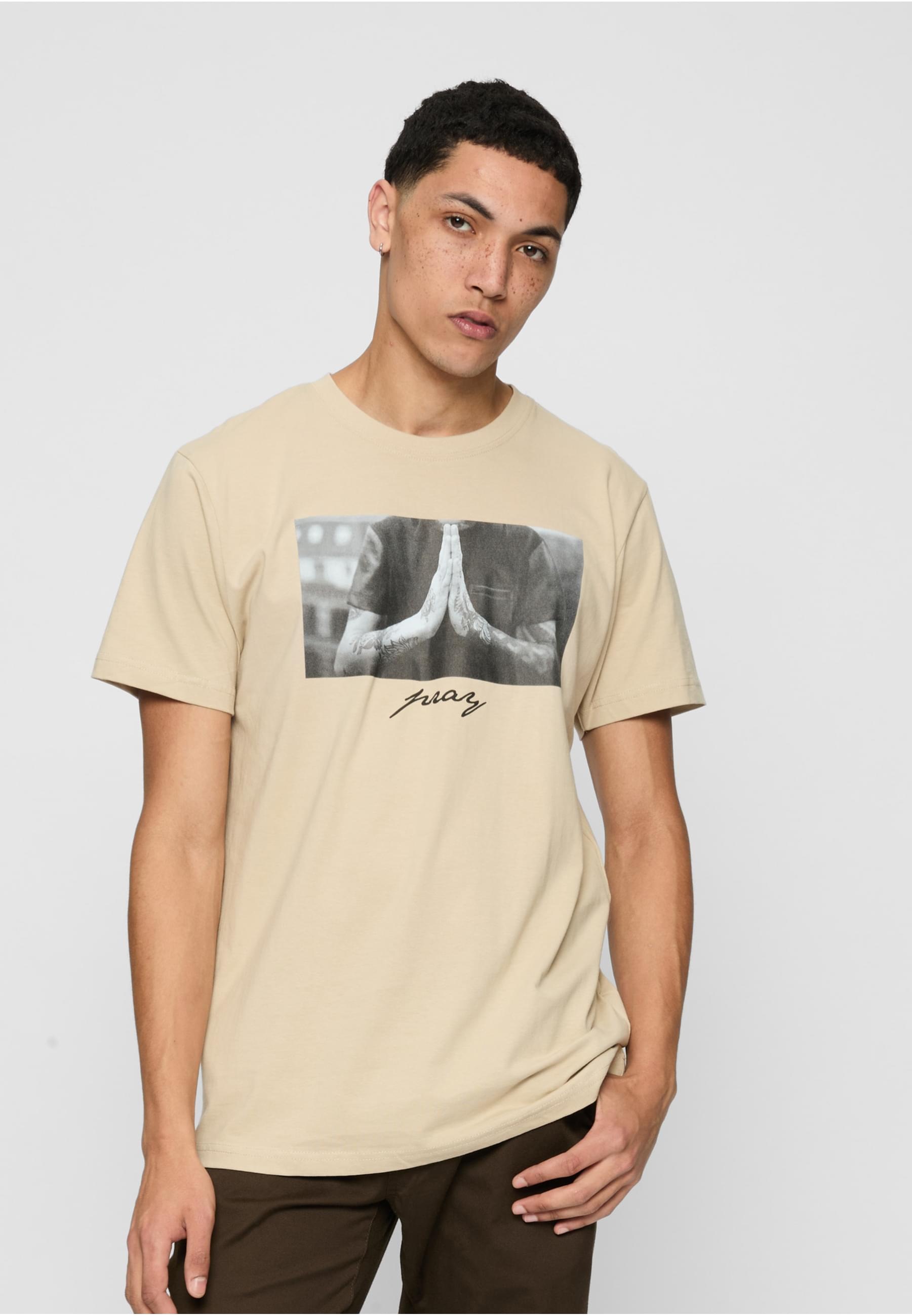 MisterTee T-Shirt »MisterTee Herren Pray Tee«, (1 tlg.)