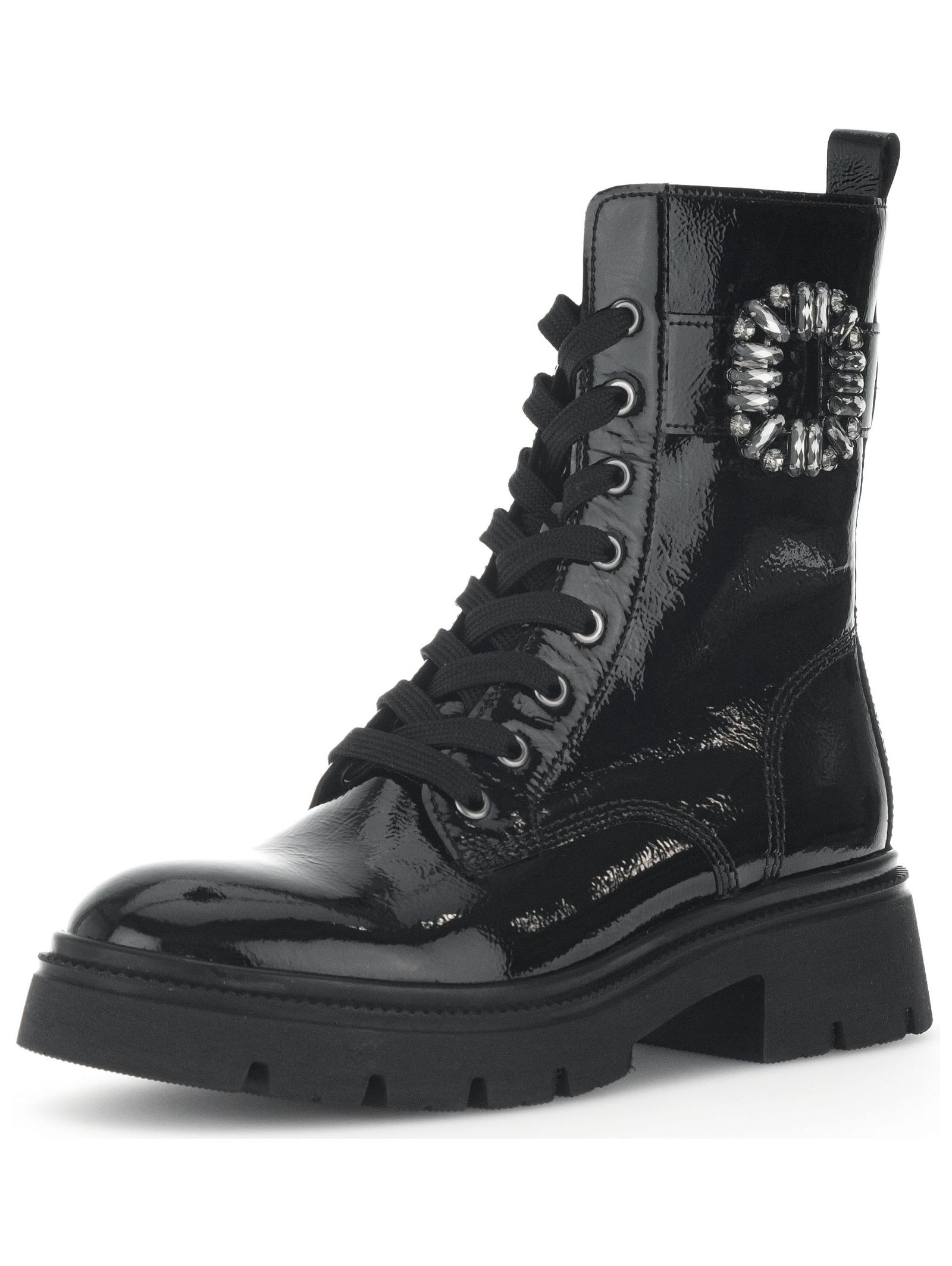Gabor Schnürstiefelette "Gabor Stiefelette Leder/Textil" günstig online kaufen