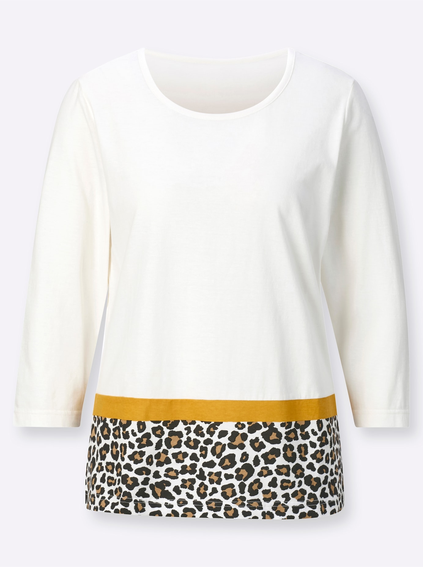 Classic Basics Rundhalsshirt »Rundhals-Shirt«, (1 tlg.)