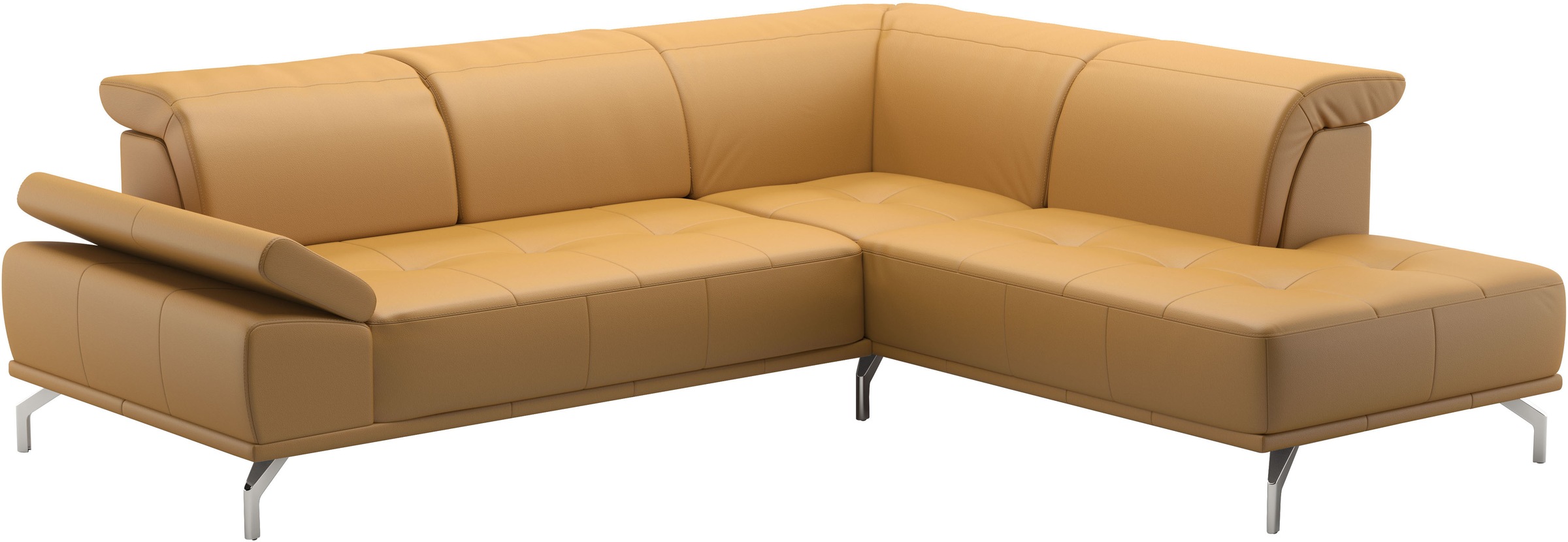 Places of Style Ecksofa »Caluna«, Inkl.Sitztiefenverstellung
