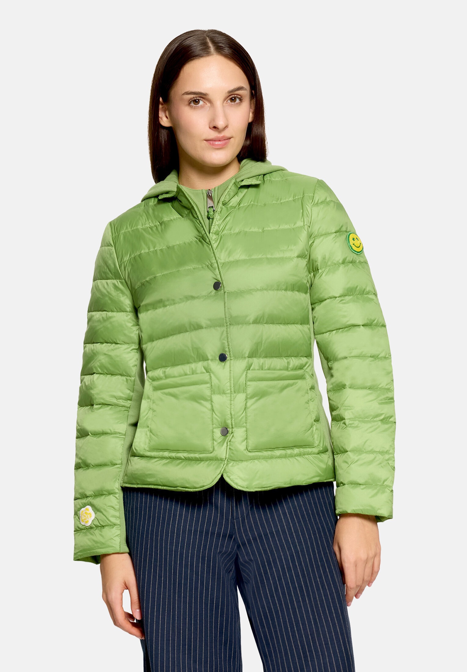 Cartoon Steppjacke »Damen mit abnehmbarer Kapuze« mit Kapuze