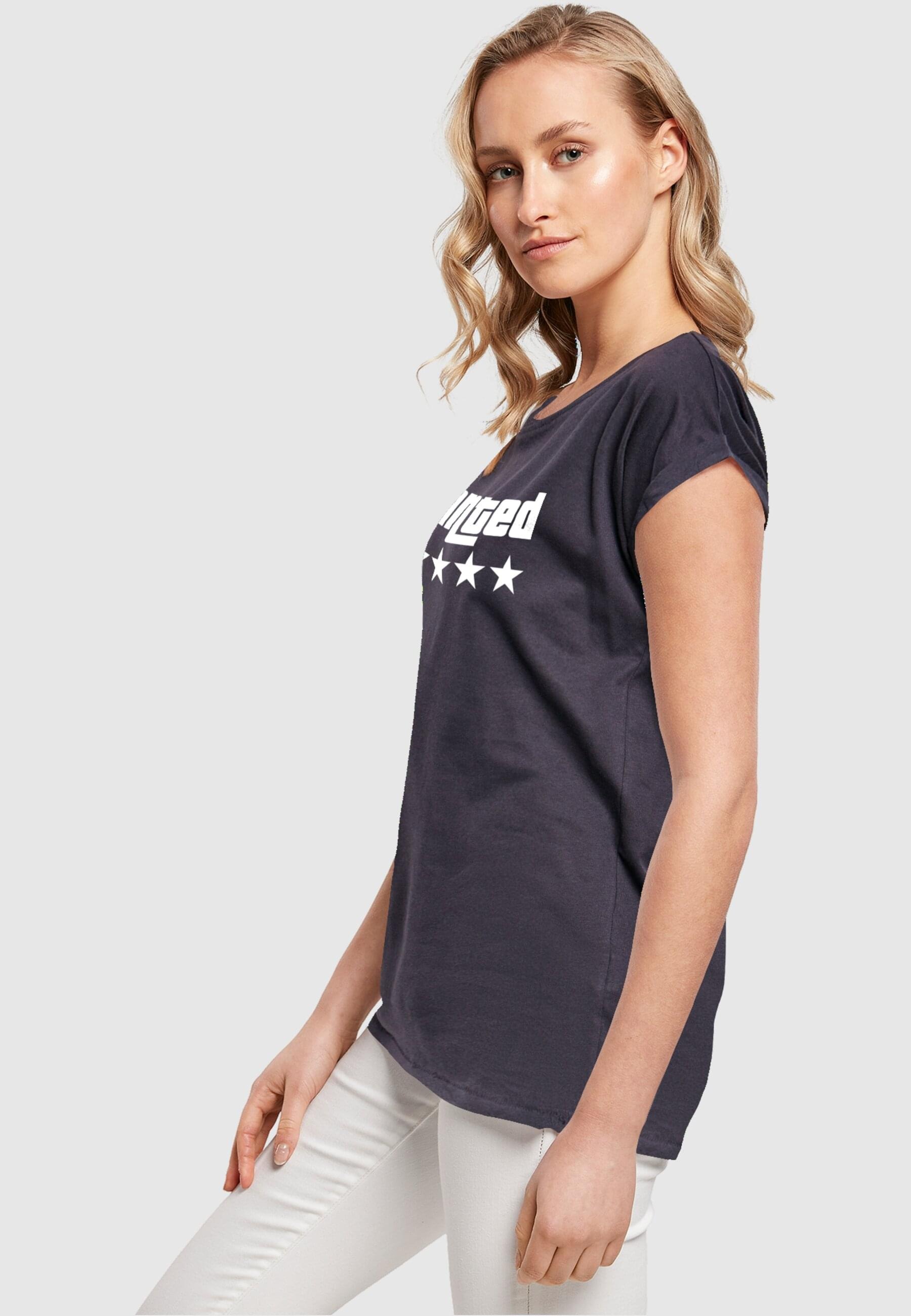 Shoulder | Wanted (1 Tee«, T-Shirt kaufen »Damen Extended BAUR Laides online tlg.) Merchcode