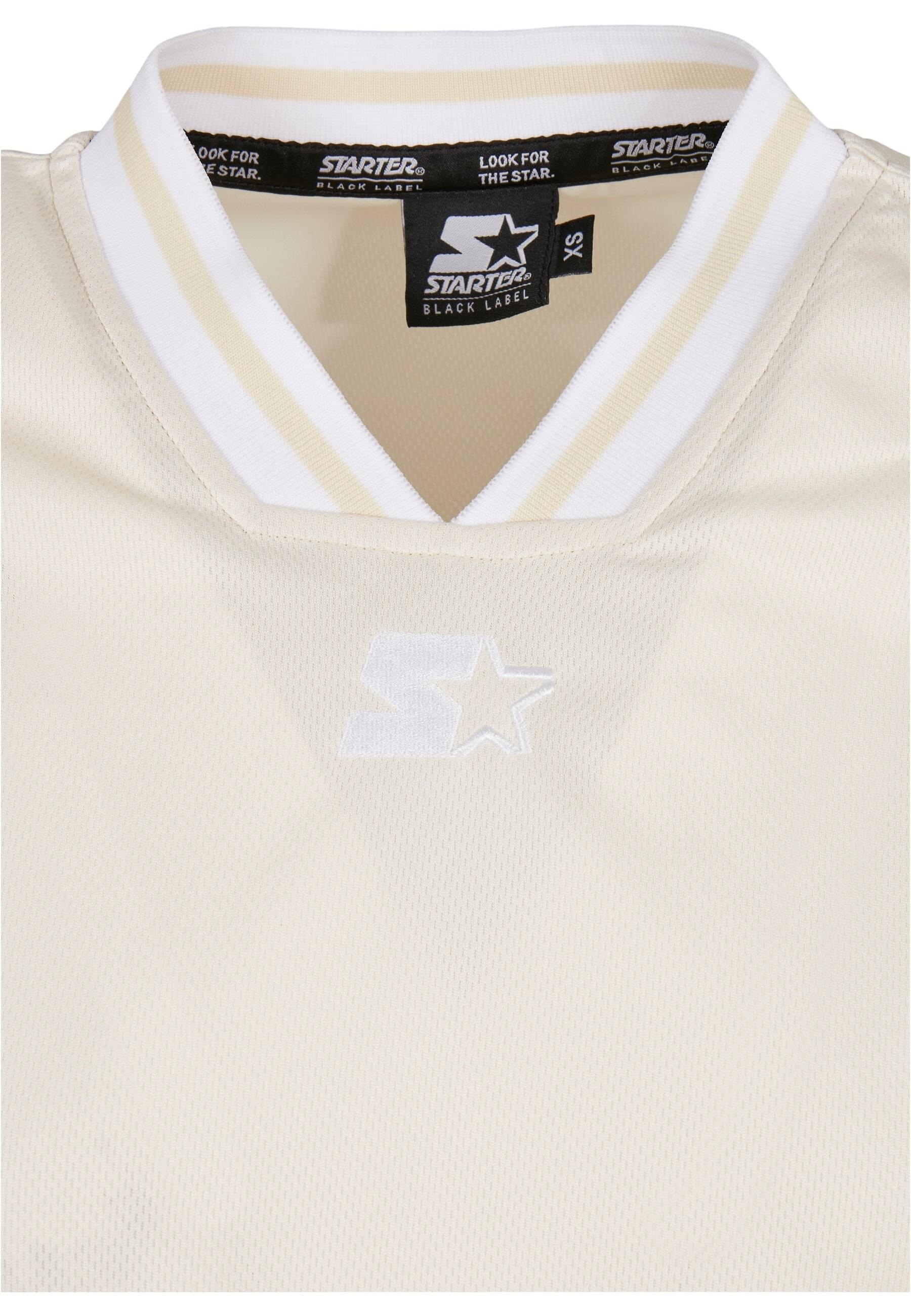 Starter Black Label Kurzarmshirt »Starter Black Label Damen Ladies Starter Cropped Mesh Jersey«, (1 tlg.)