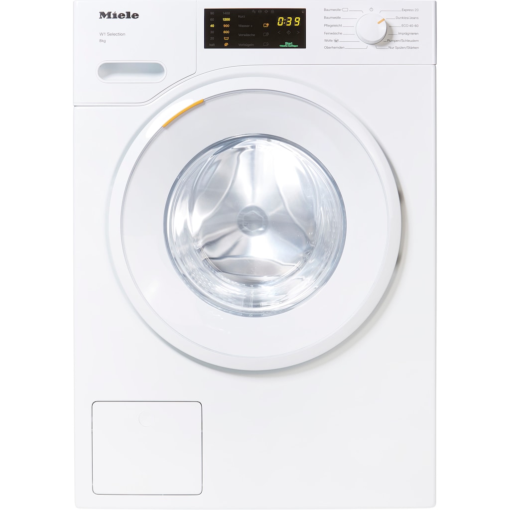 Miele Waschmaschine »WSD123WCS D LW«, WSD123 WCS 8kg, 8 kg, 1400 U/min