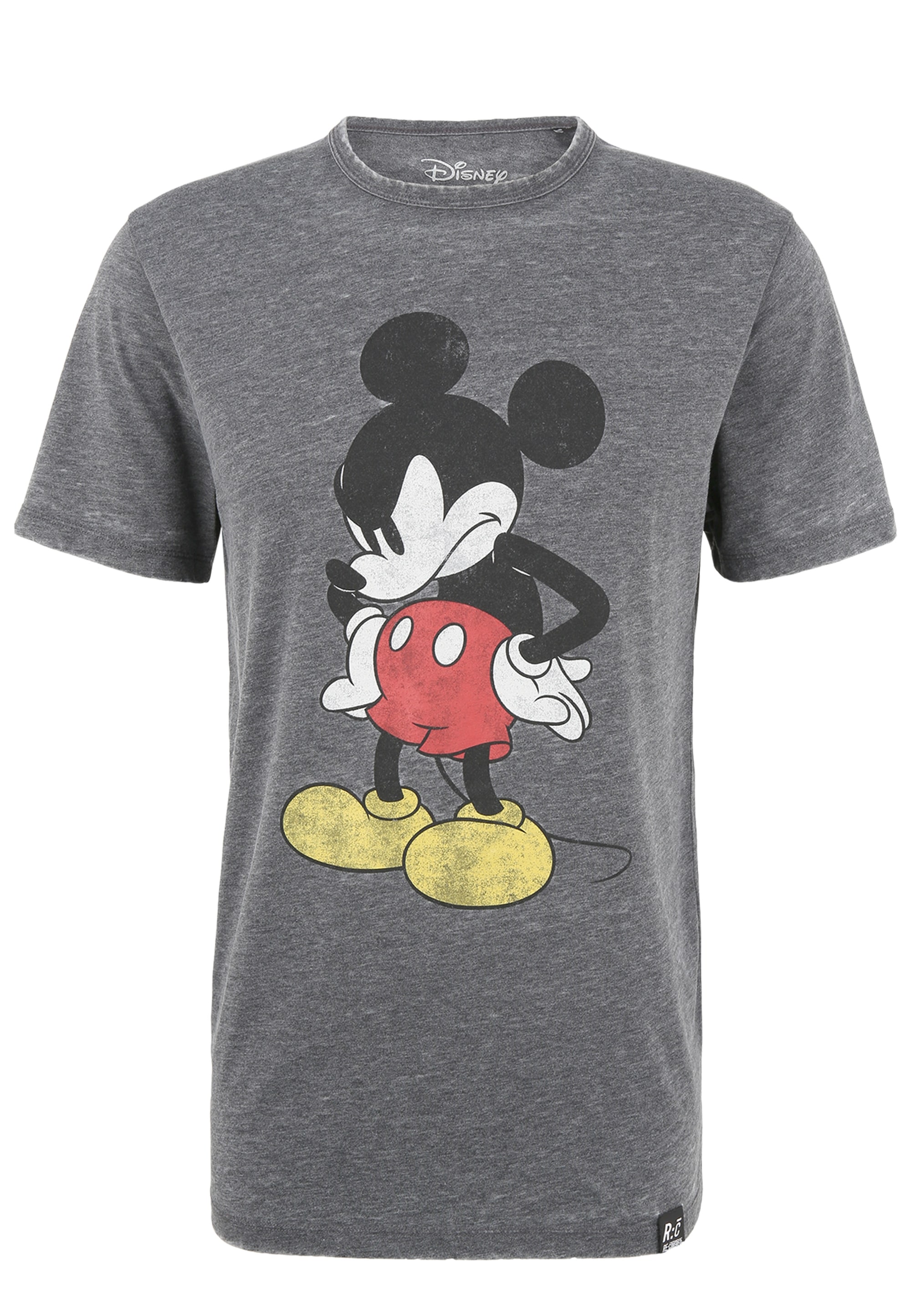 Recovered T-Shirt »Disney Mickey Mouse Madface«, im zeitlosen Design