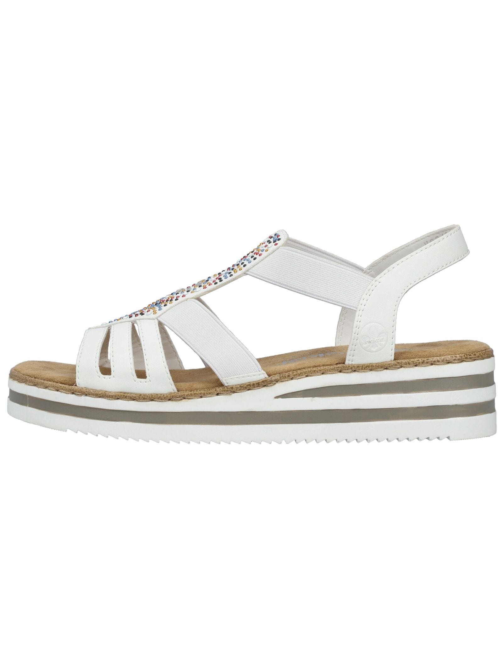 Rieker Keilsandalette "Rieker Sandalen Lederimitat" günstig online kaufen
