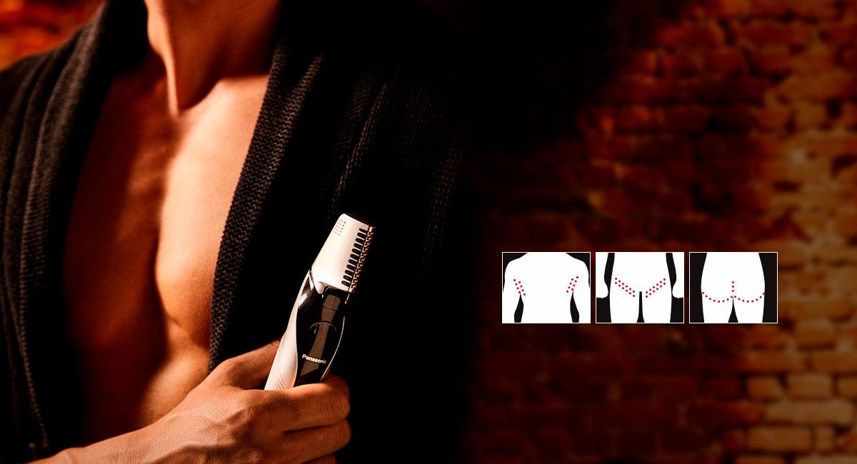 Panasonic Körper- und Bikinitrimmer bestellen BAUR 3 »ER-GK60-S503«, Bodygrooming | Aufsätze, online