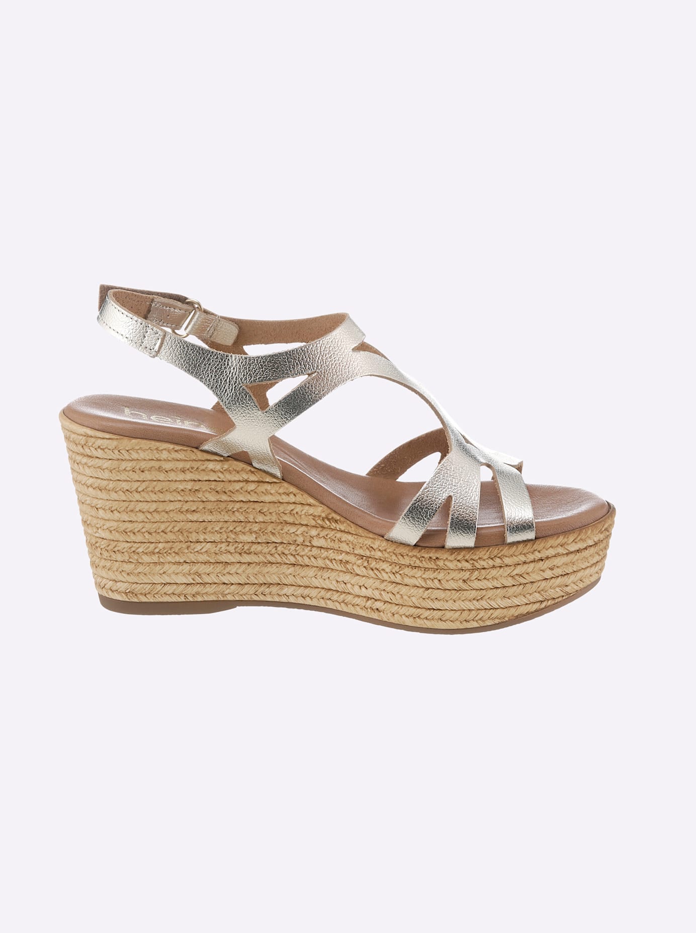 heine Keilsandalette