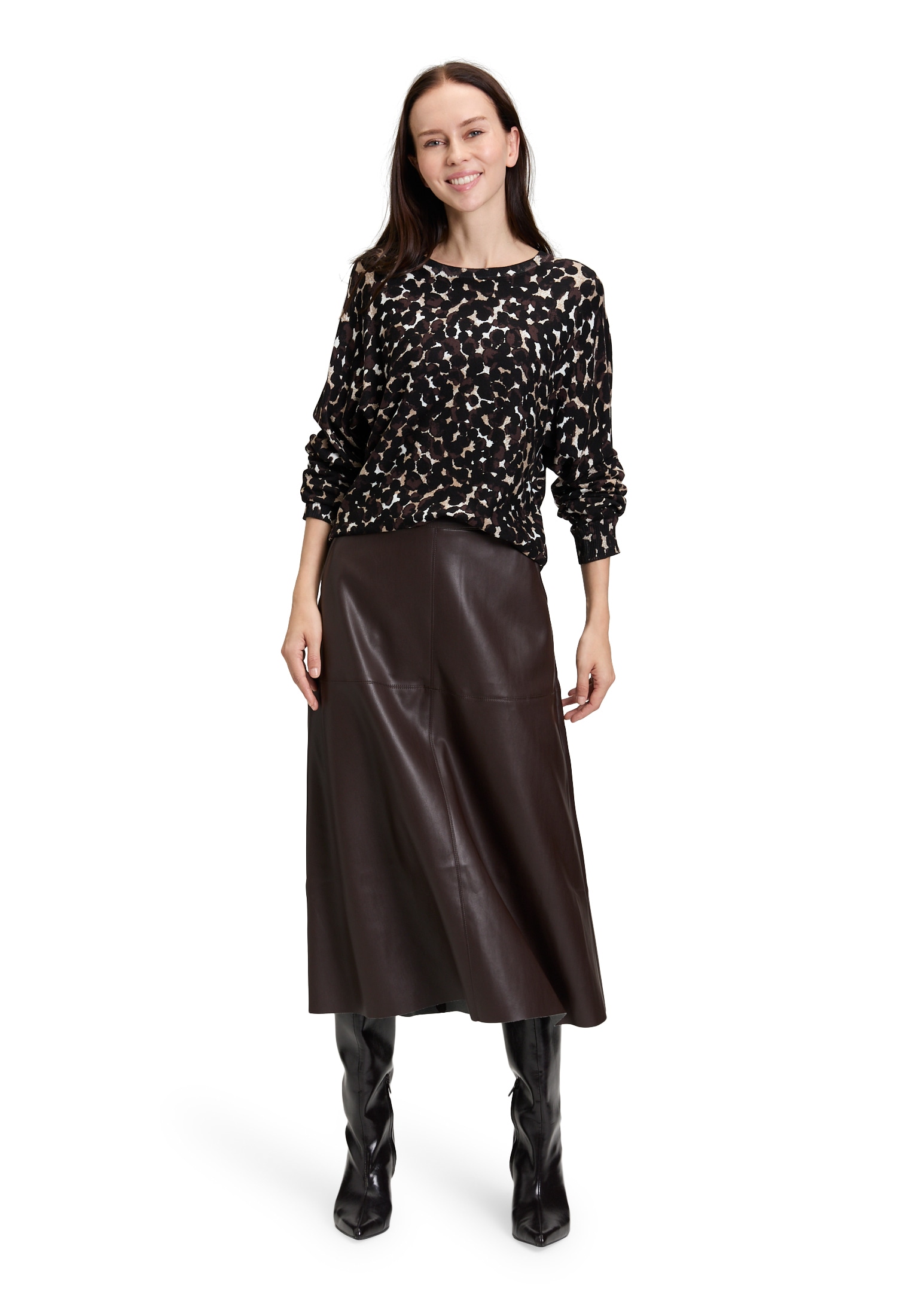 Betty Barclay Strickpullover »Betty Barclay Damen Feinstrickpullover mit Fledermausärmeln«, (1 tlg.)