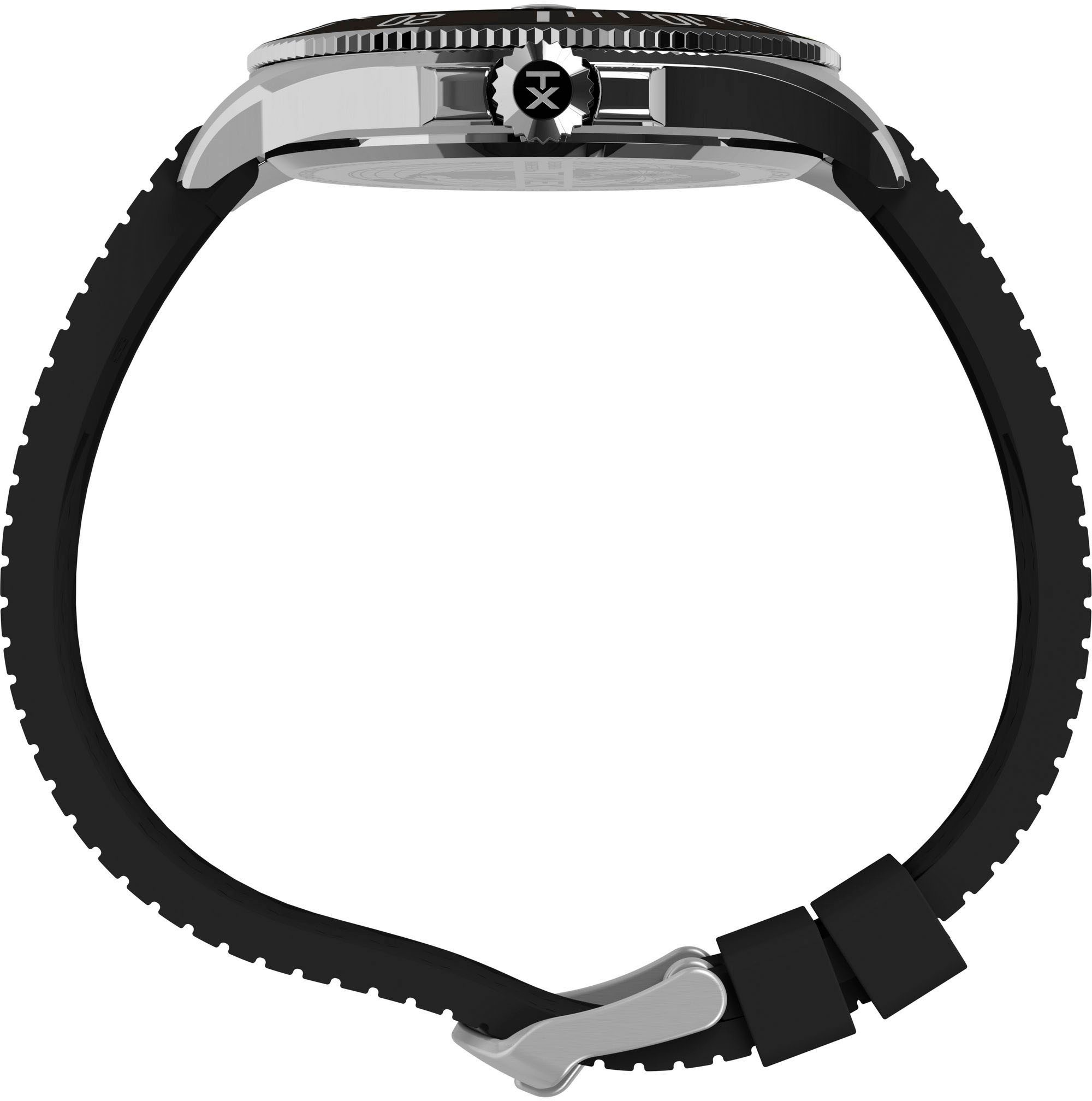 Timex Quarzuhr »HARBORSIDE COAST«, Armbanduhr, Herrenuhr,Kunststoffarmband,Datum, bis 10 bar wasserdicht