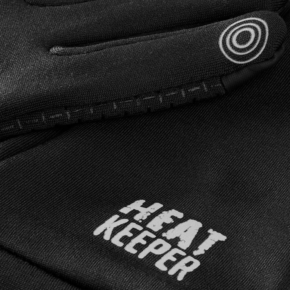 Heatkeeper Fleecehandschuhe, mit Silikon-Finish an der Handfläche und I-Touch-Profile an Daumen