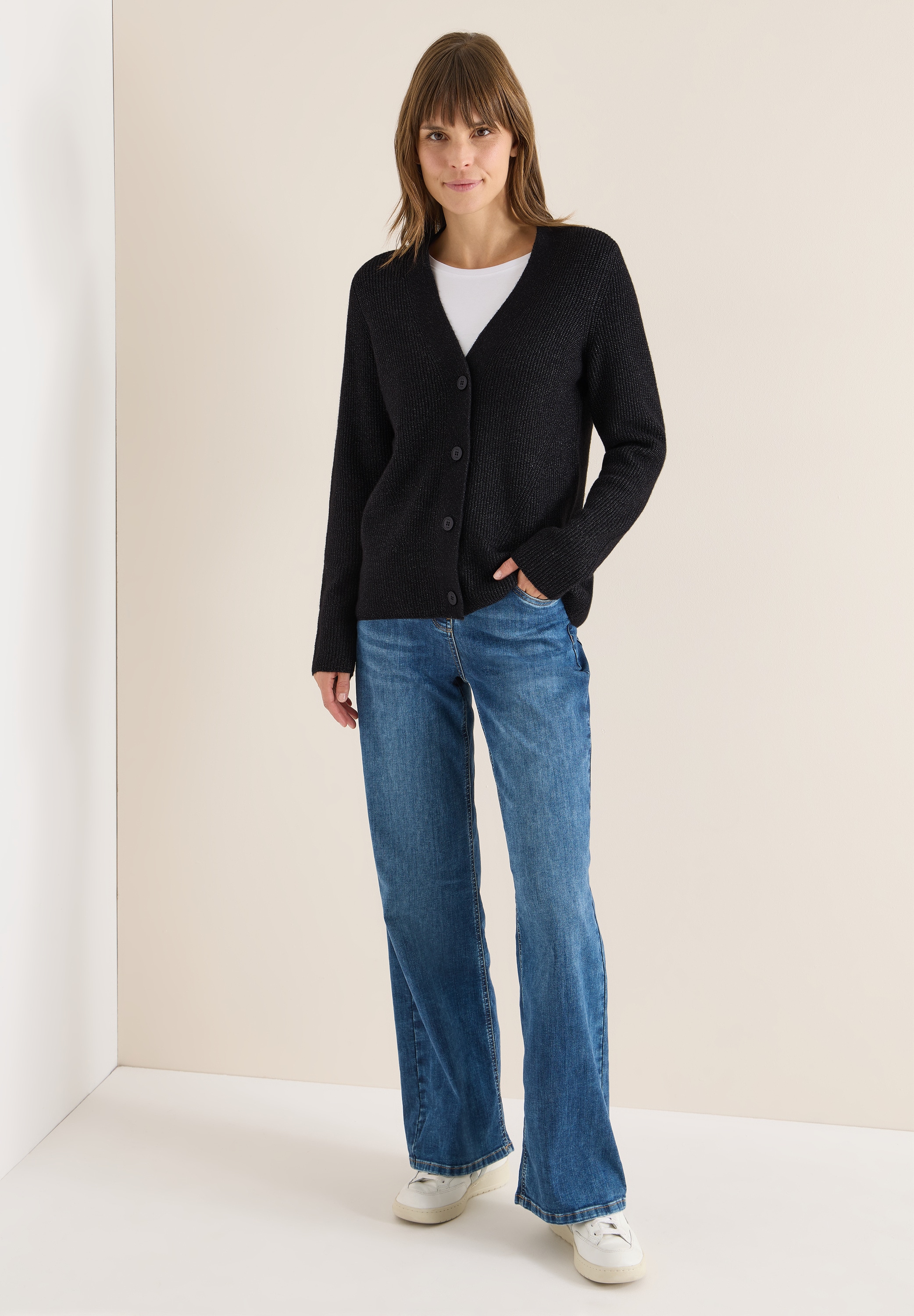 Cecil Cardigan mit Knopfleiste