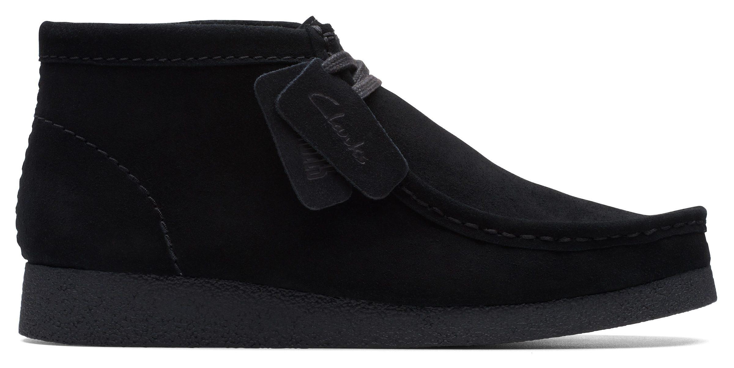 Clarks Schnürboots »Wallabee«, Desert Boots, High Top Sneaker mit Wechselfußbett