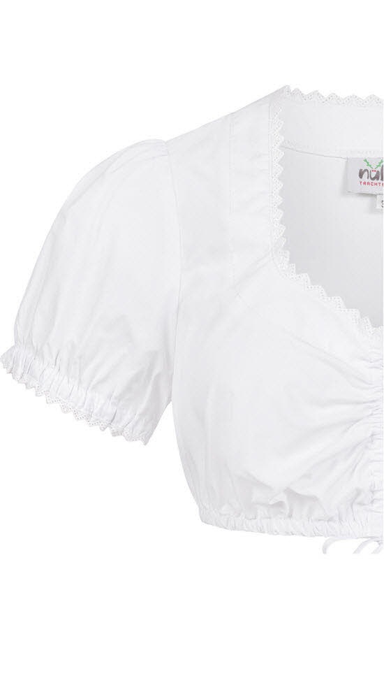 Nübler Trachtenbluse »Dirndlbluse kurzarm Wanda«