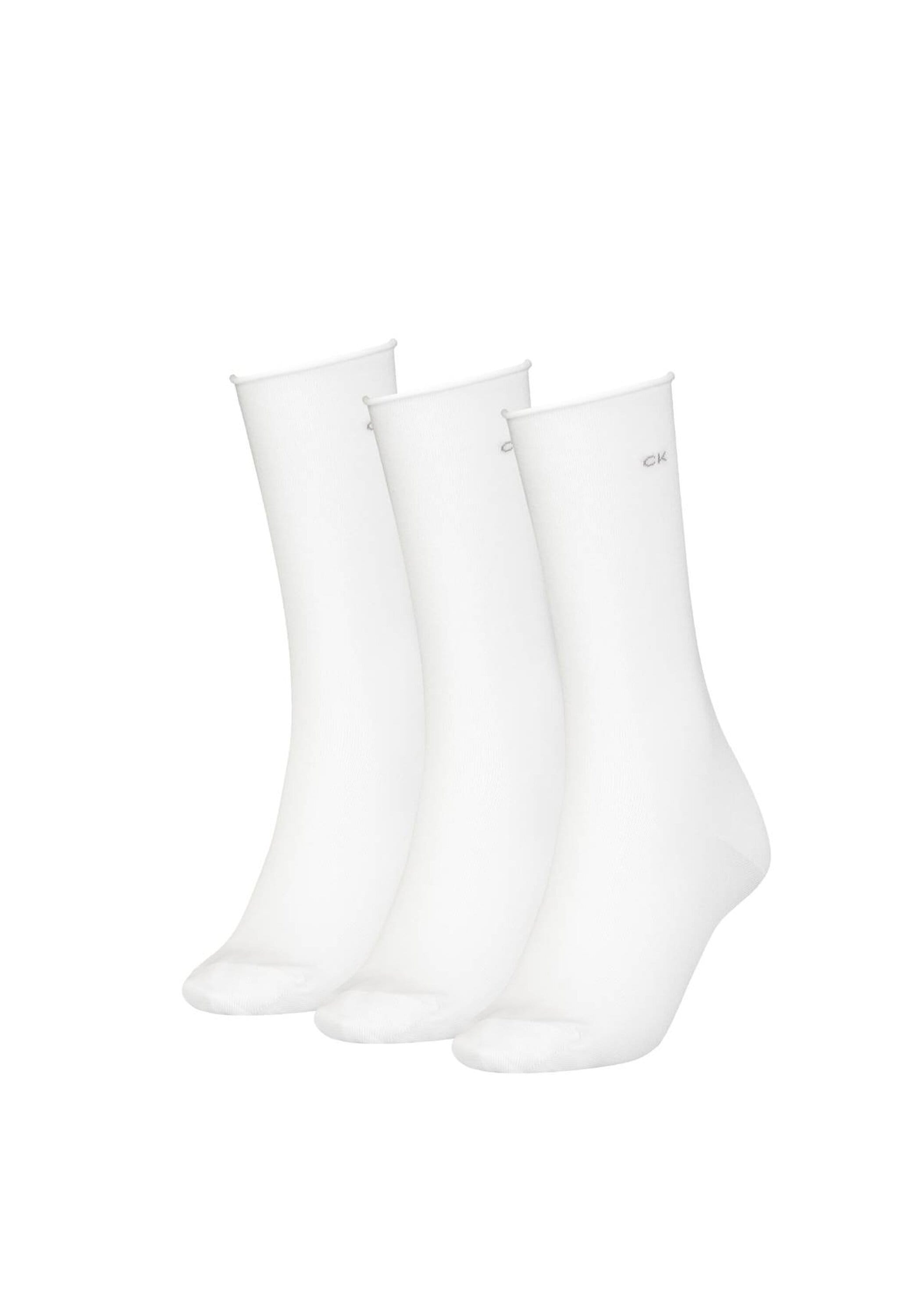 Calvin Klein Kurzsocken "Socken CK WOMEN SOCK 3P ROLL TOP 3er Pack" günstig online kaufen