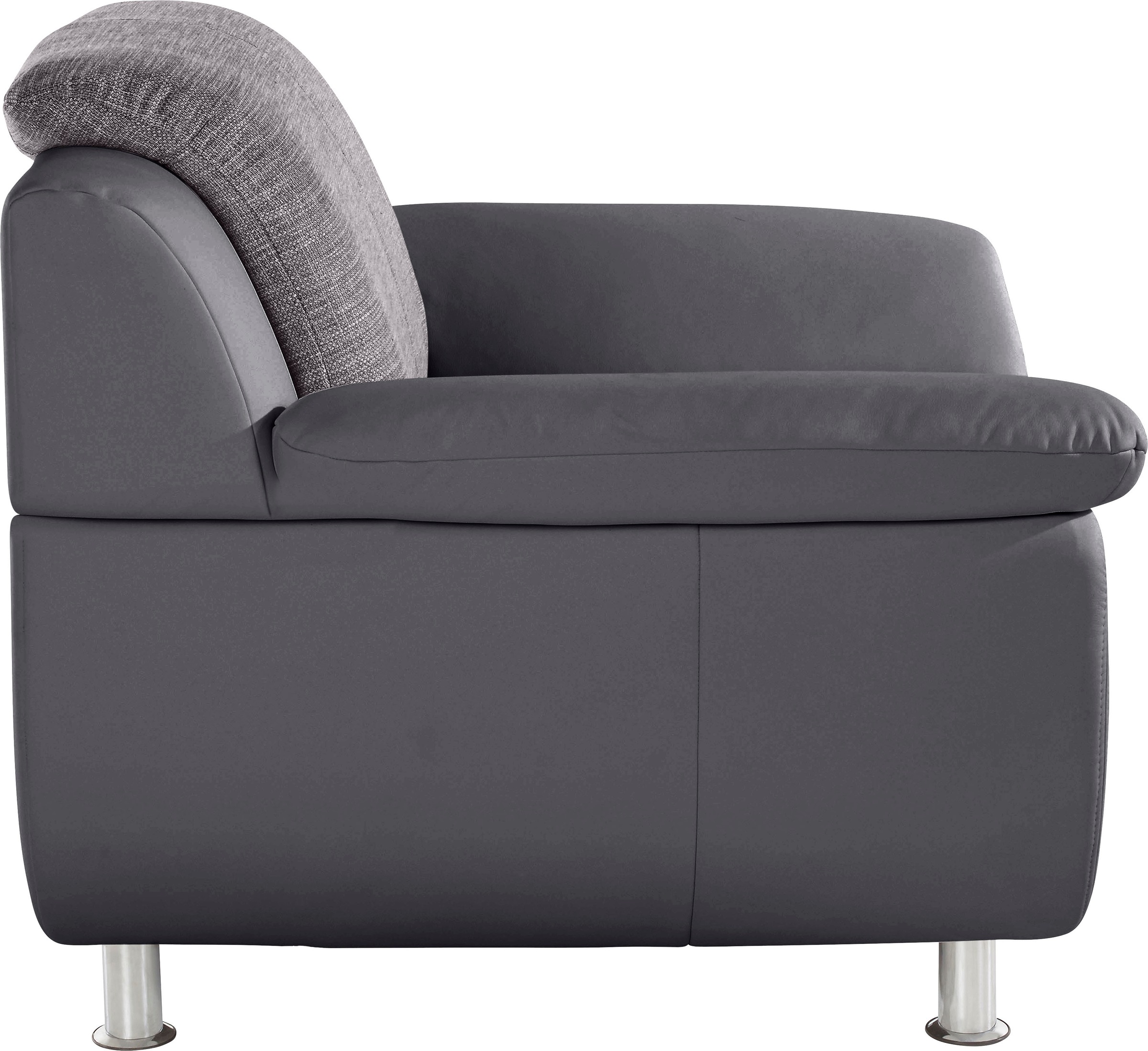 TRENDMANUFAKTUR Sessel »Rondo 3, Loungesessel«, wahlweise mit komfortablem Federkern, mit extra breiten Armlehnen