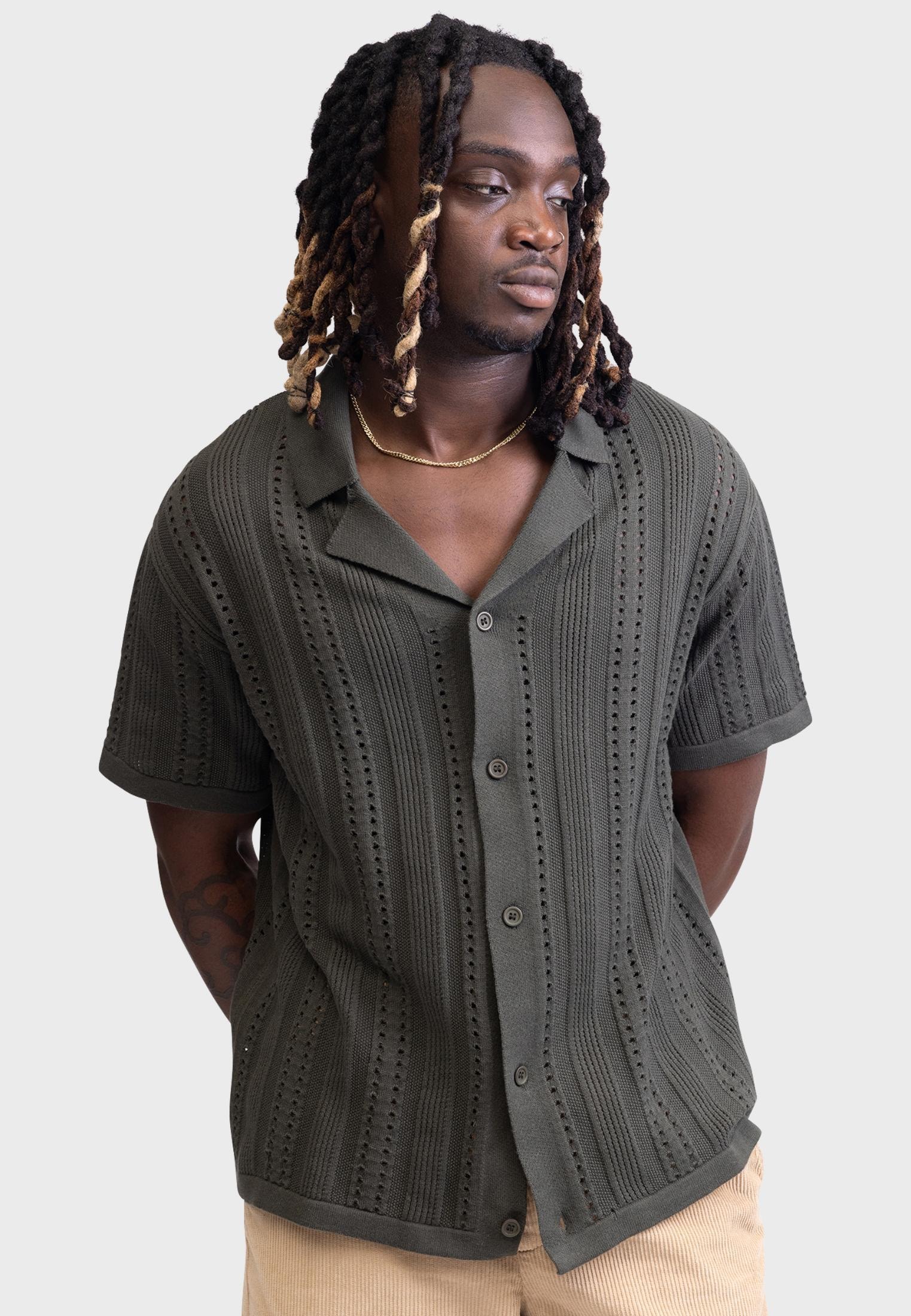 REDEFINED REBEL Rundhalspullover »Redefined Rebel Knit RRJon Knit Shirt BOXY FIT«