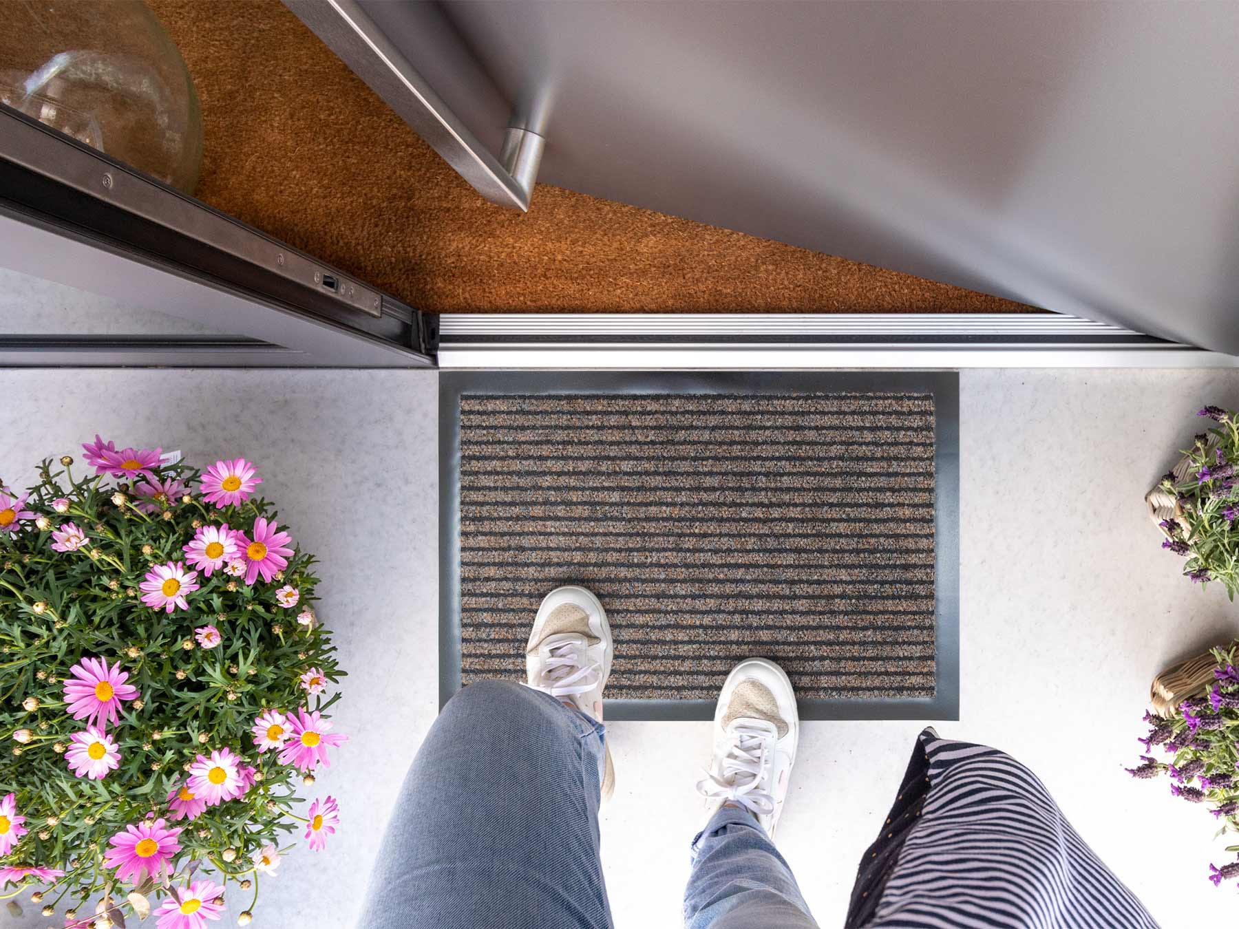 Primaflor-Ideen in Textil Fußmatte "OSLO" rechteckig 8 mm Höhe Schmutzfangm günstig online kaufen