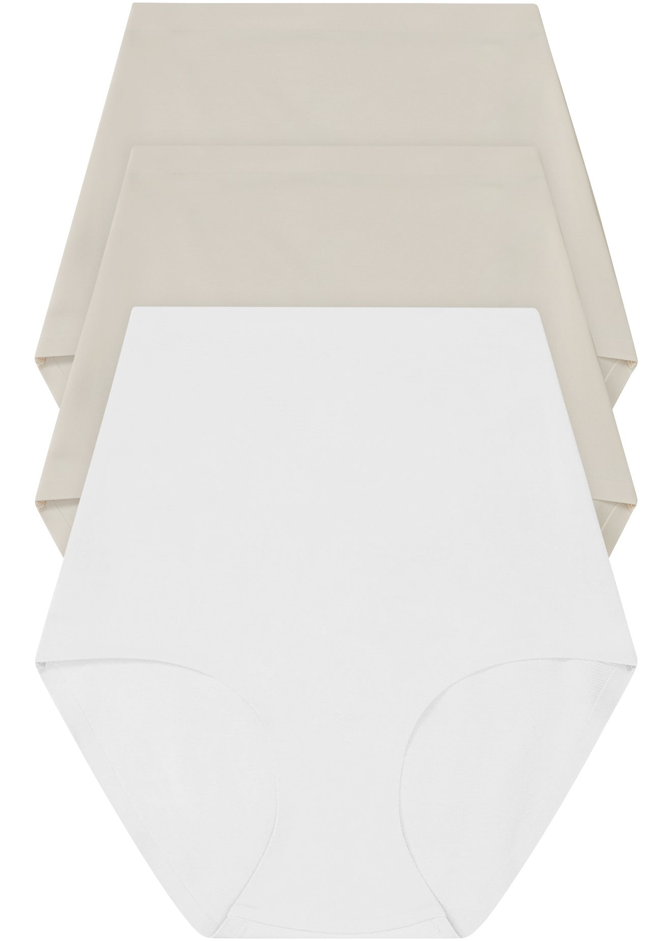 bonprix Shapingpants Packung, 3er, 3 Stk. körpernahe Passform, mittlere Formkraft, nahtlose Verarbeitung
