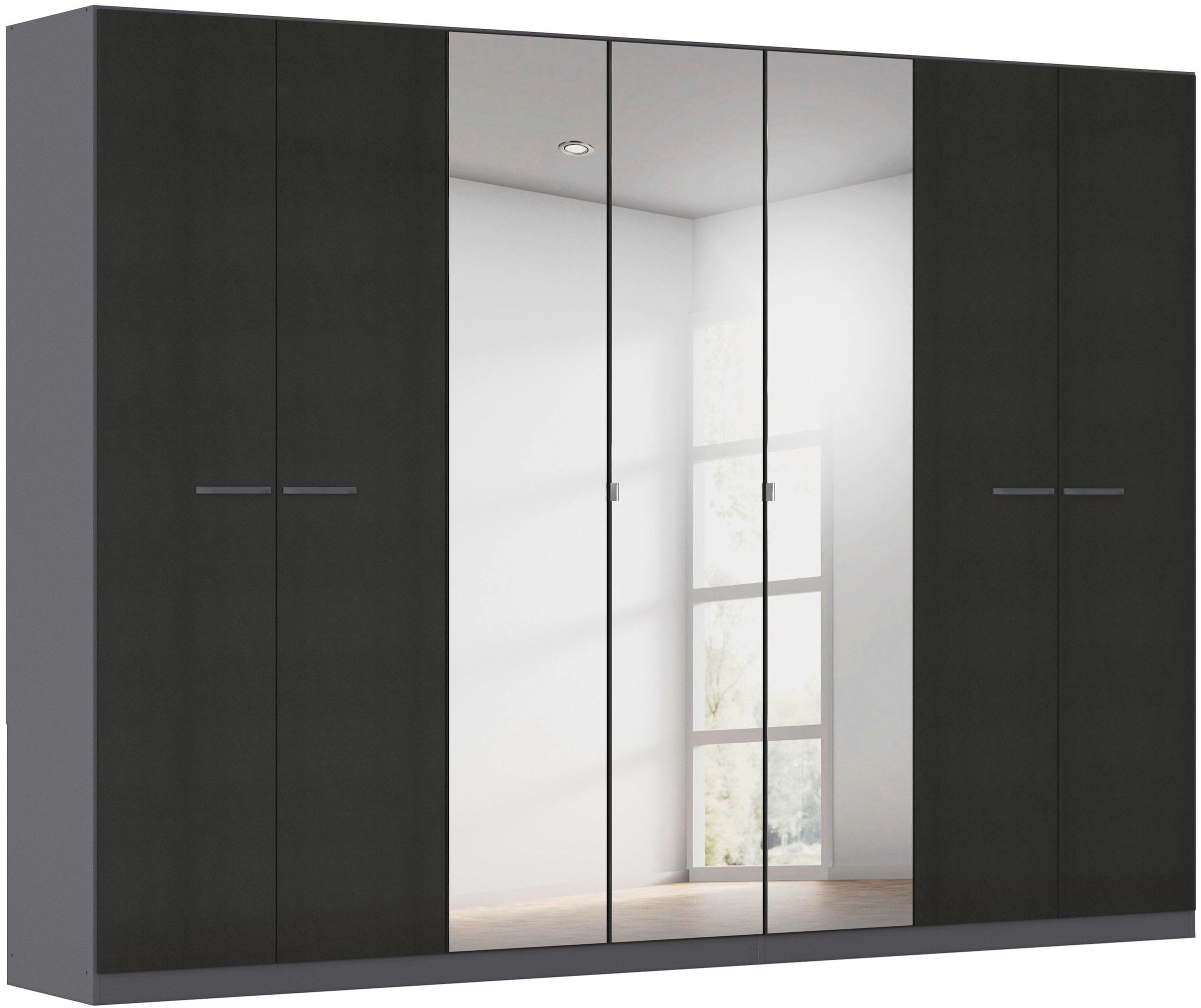 OTTO home Kleiderschrank "Mehrzweckschrank Aktenschrank Möbel Mietswohnung Schlafzimmer OTELI" erhältlich in Breiten 91-360 cm, ab Breite 136cm inkl. Innenschubladen, mit zusätzlichen Einlegeböden, optional mit Spiegel MADE IN GERMANY