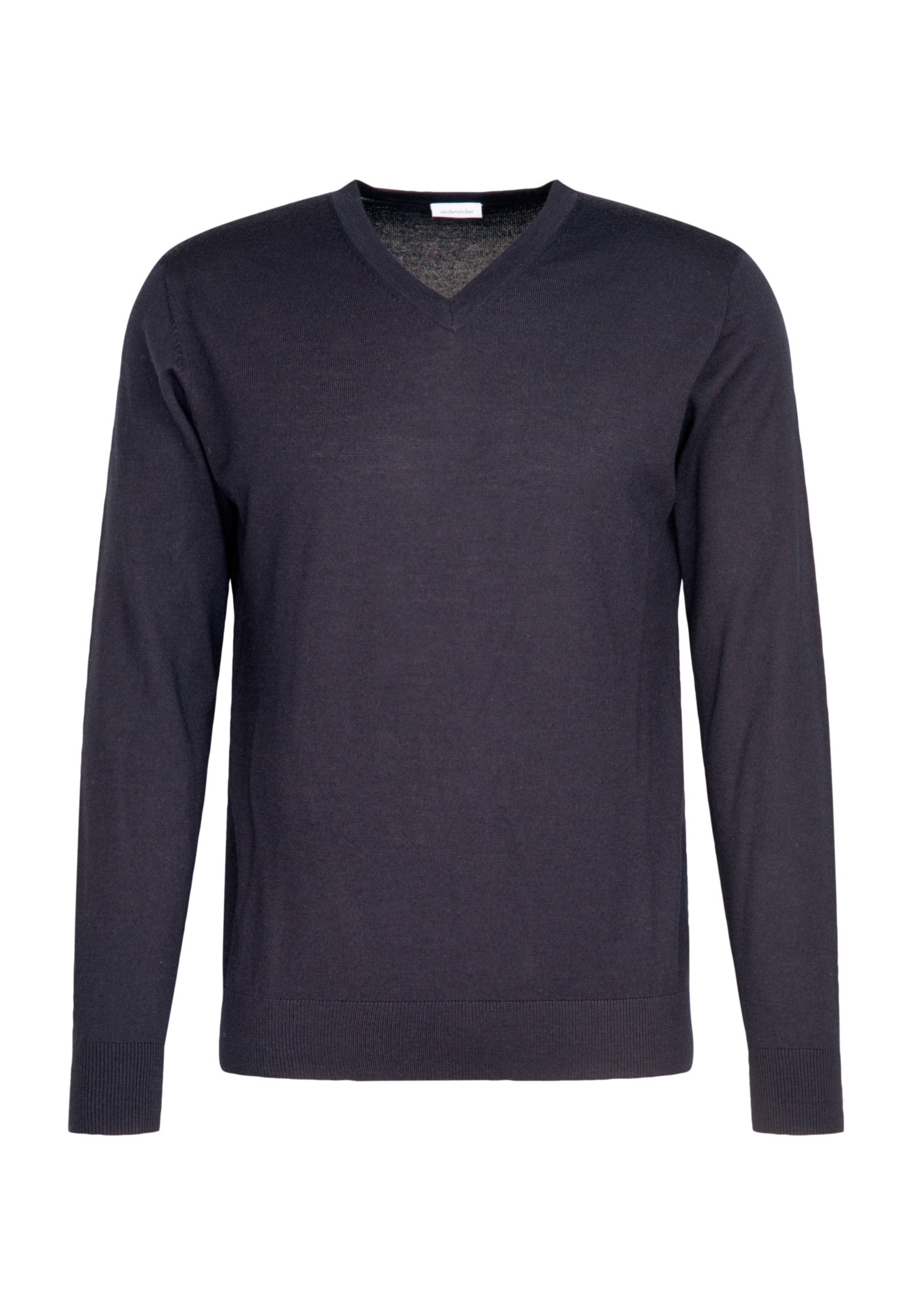 seidensticker Strickpullover »Schwarze Rose«, V-Neck Uni