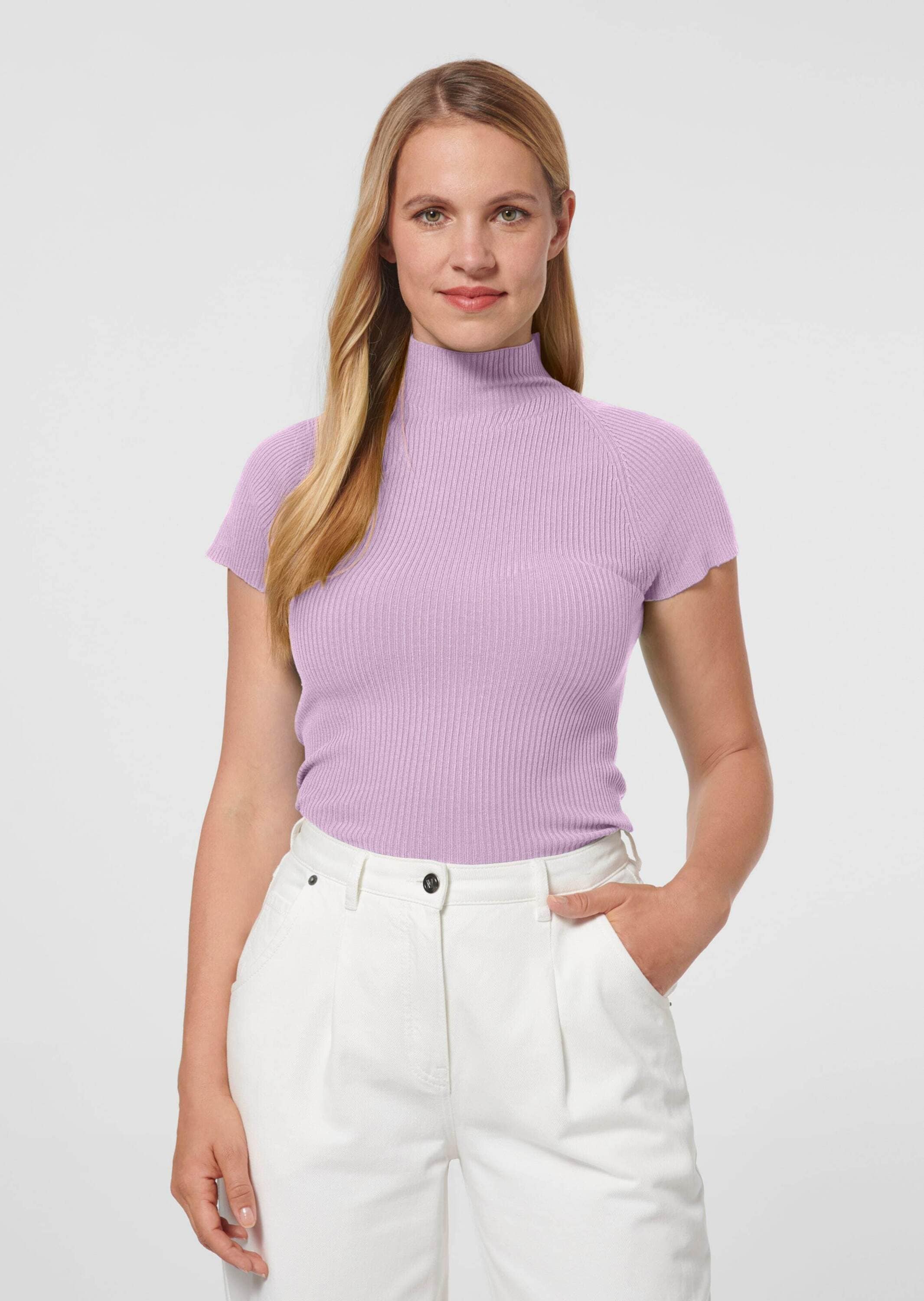 MADELEINE Longpullover »Strickoberteil Kurzarm-Pullover aus Strick«