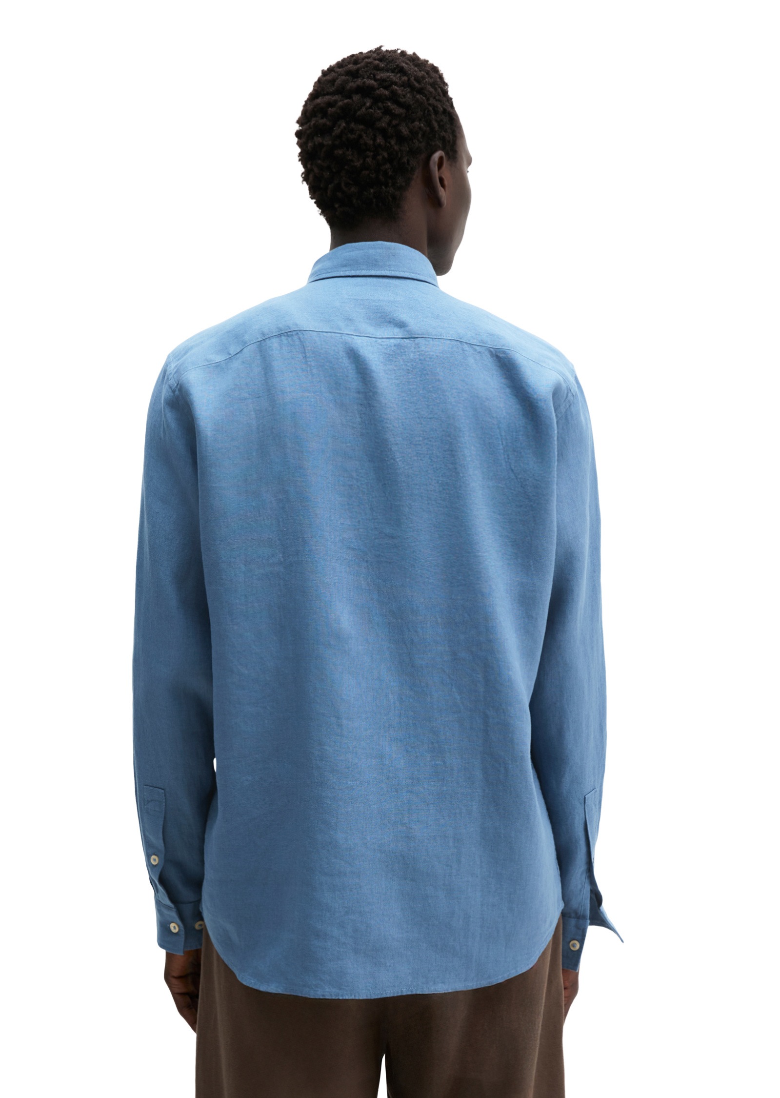 Thumbnail - Marc OPolo Langarmhemd "aus reinem Leinen"