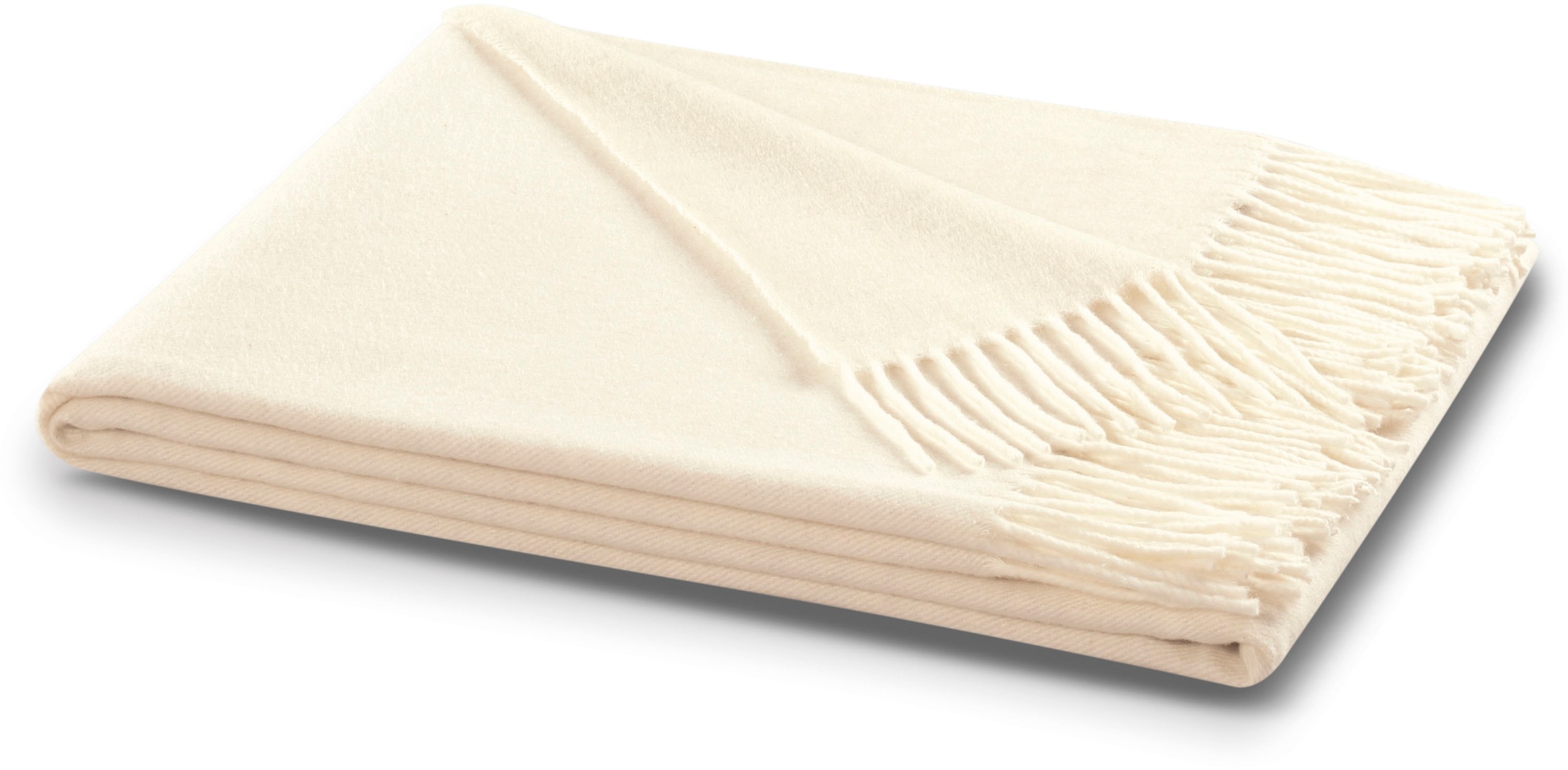 Biederlack Plaid »Conny«, hochwertige Fransen, Kuscheldecke kaufen