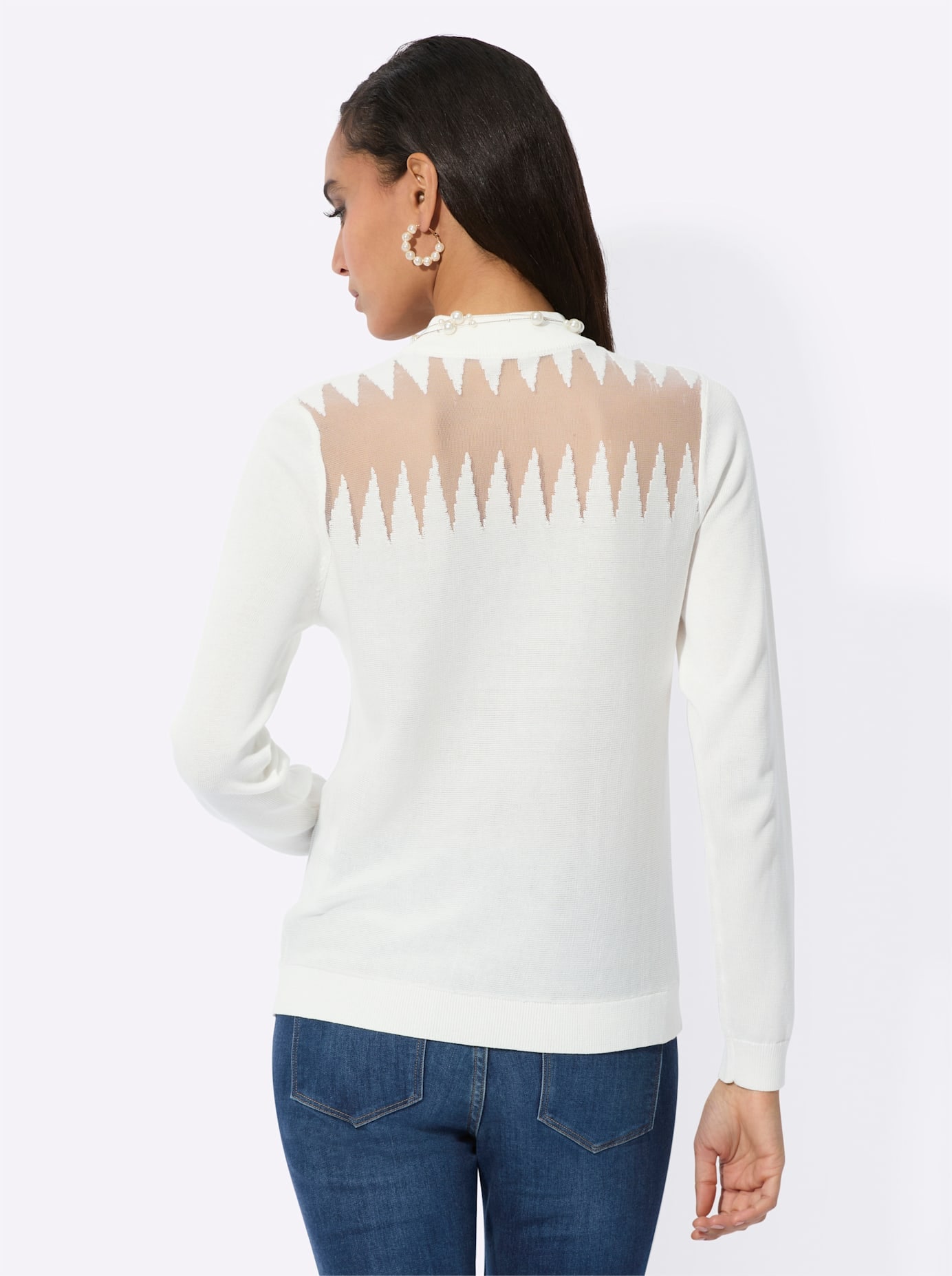 creation L Strickpullover »Modal-Baumwoll-Pullover«