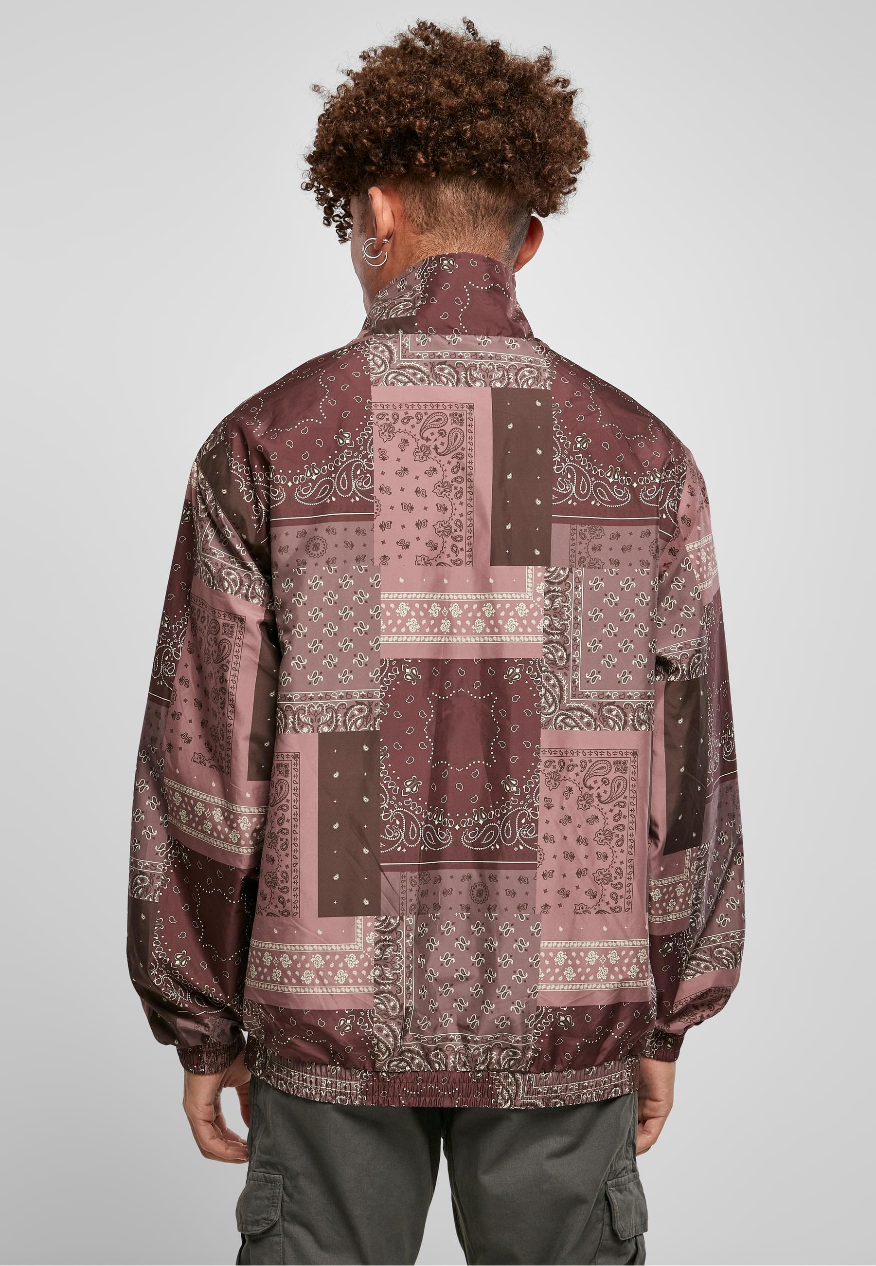 URBAN CLASSICS Allwetterjacke »Urban Classics Herren 90´s Track Jacket«, (1 St.), ohne Kapuze