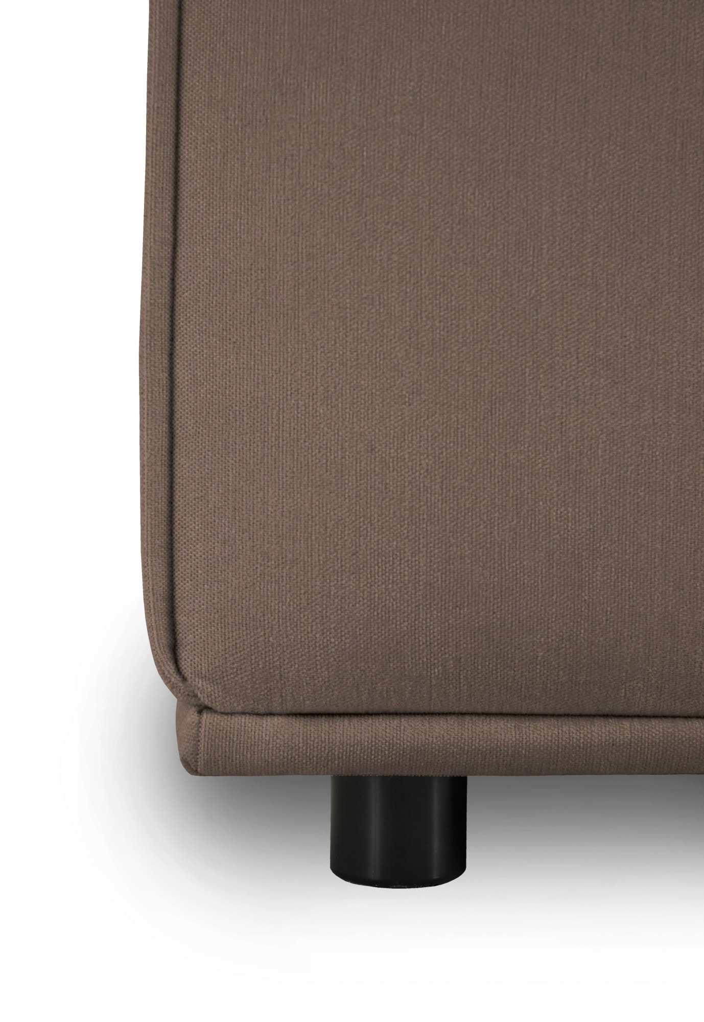Home affaire 3-Sitzer »Avelin, 228 cm, Chenille, Struktur-Boucle«, mit Wellenunterfederung, Kedernaht, bodentief, Skandi-Design