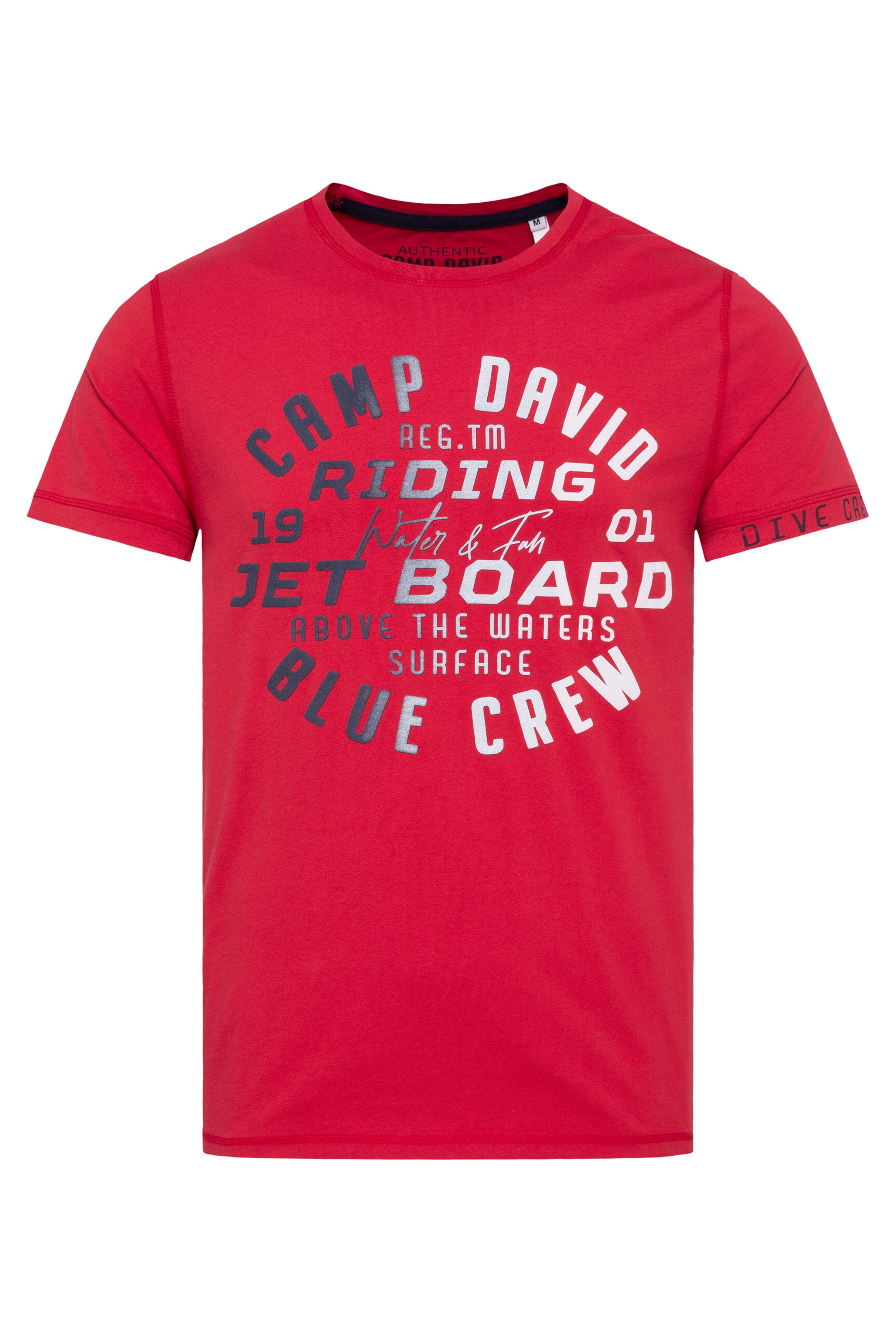 CAMP DAVID Rundhalsshirt, aus Baumwolle günstig online kaufen