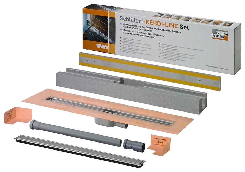 Schlüter Entwässerungsrinne »Kerdi-Line-A«, H40 Rost SOLID kaufen