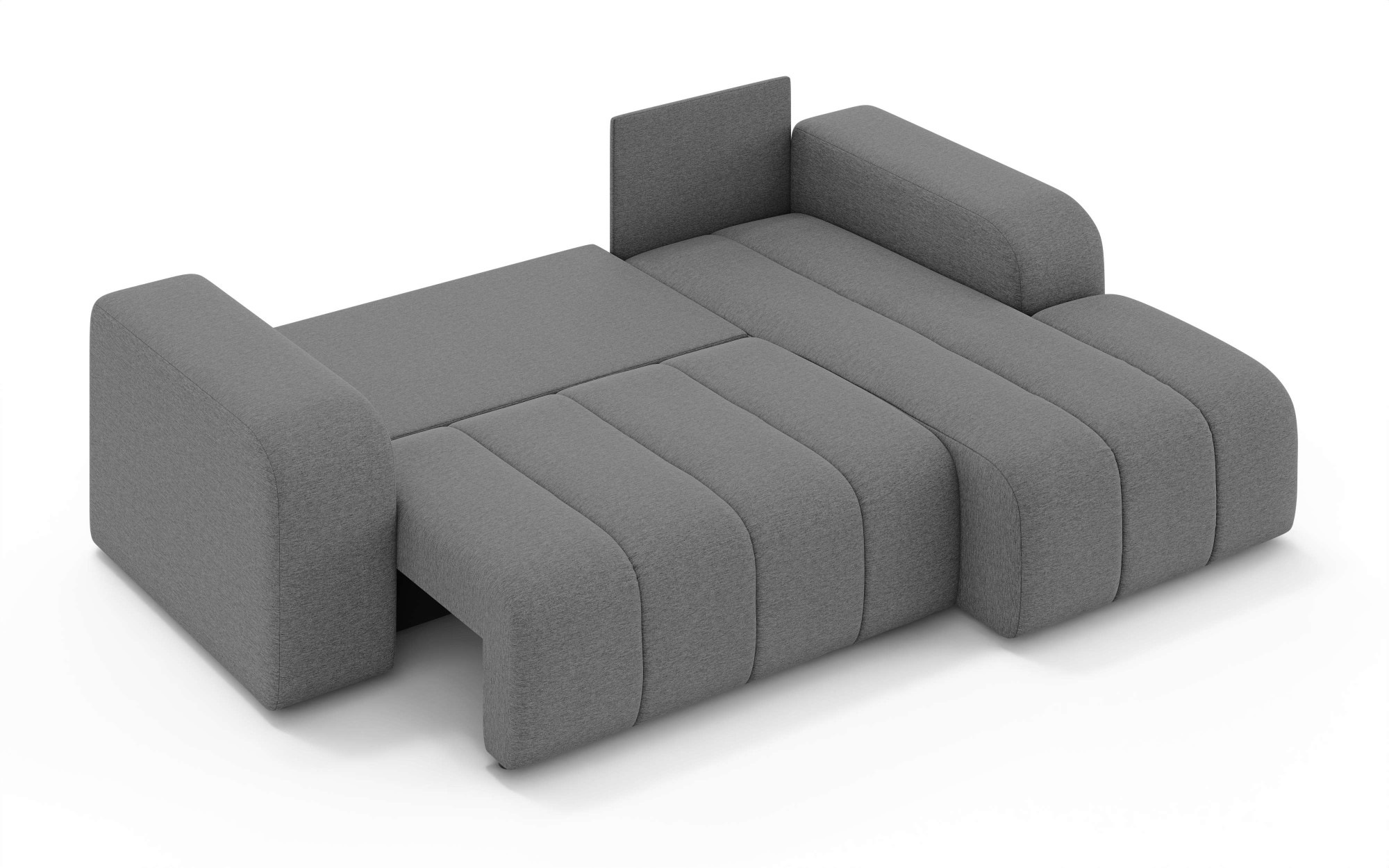 INOSIGN Ecksofa »CASSY L-Form, Schlafsofa mit Bettkasten, Maße B/T/H: 245/165/88 cm«, mit 2 Rückenkissen, Recamiere rechts oder links bestellbar