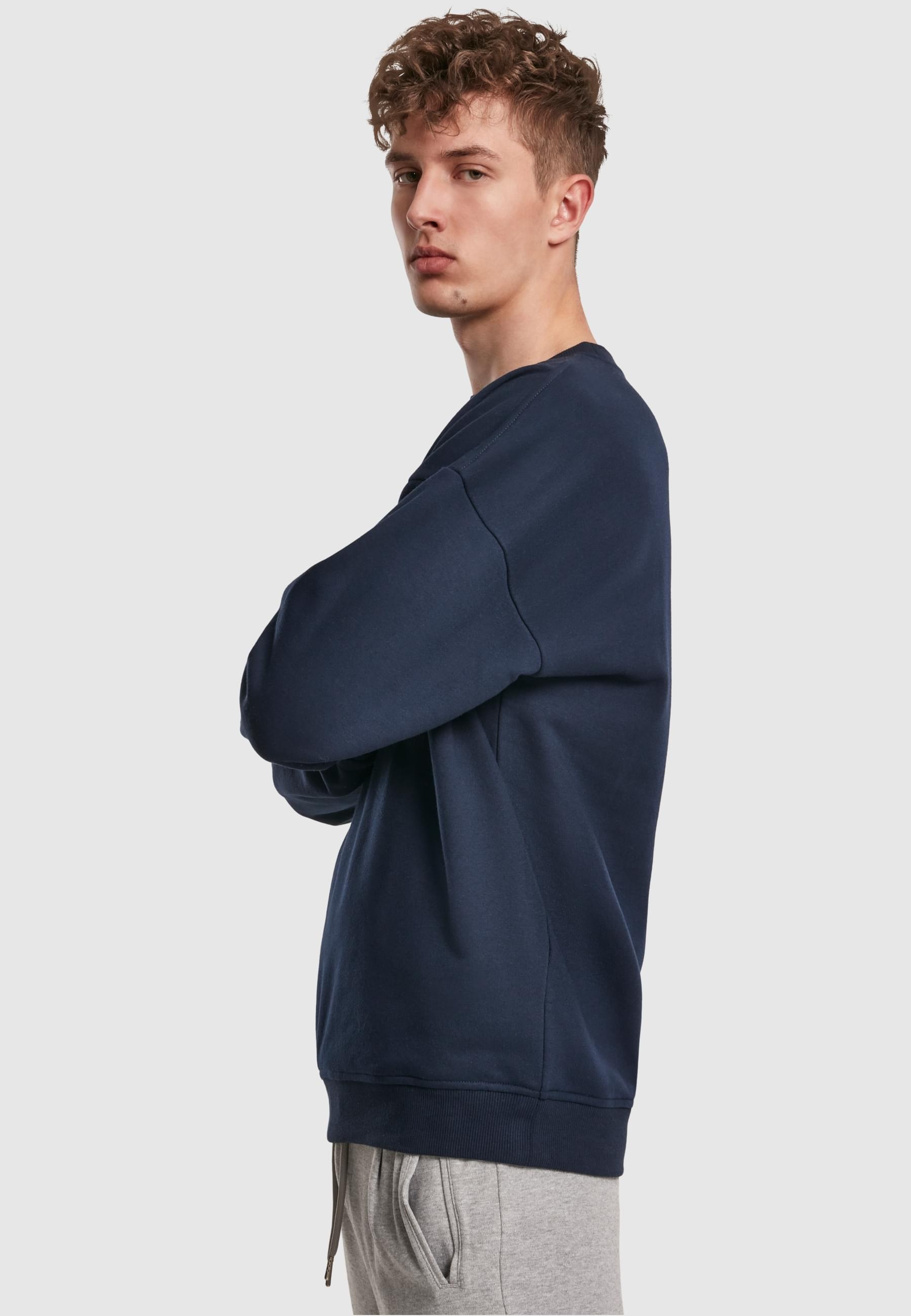 URBAN CLASSICS Rundhalspullover »Urban Classics Herren Sweat Crewneck«, (1 tlg.)