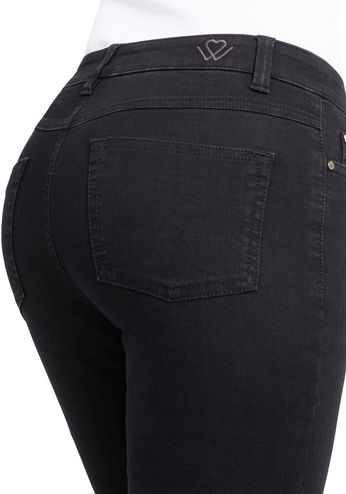 wonderjeans Skinny-fit-Jeans »Skinny-WS76-80«, Schmaler Skinny-Fit in hochelastischer Qualität