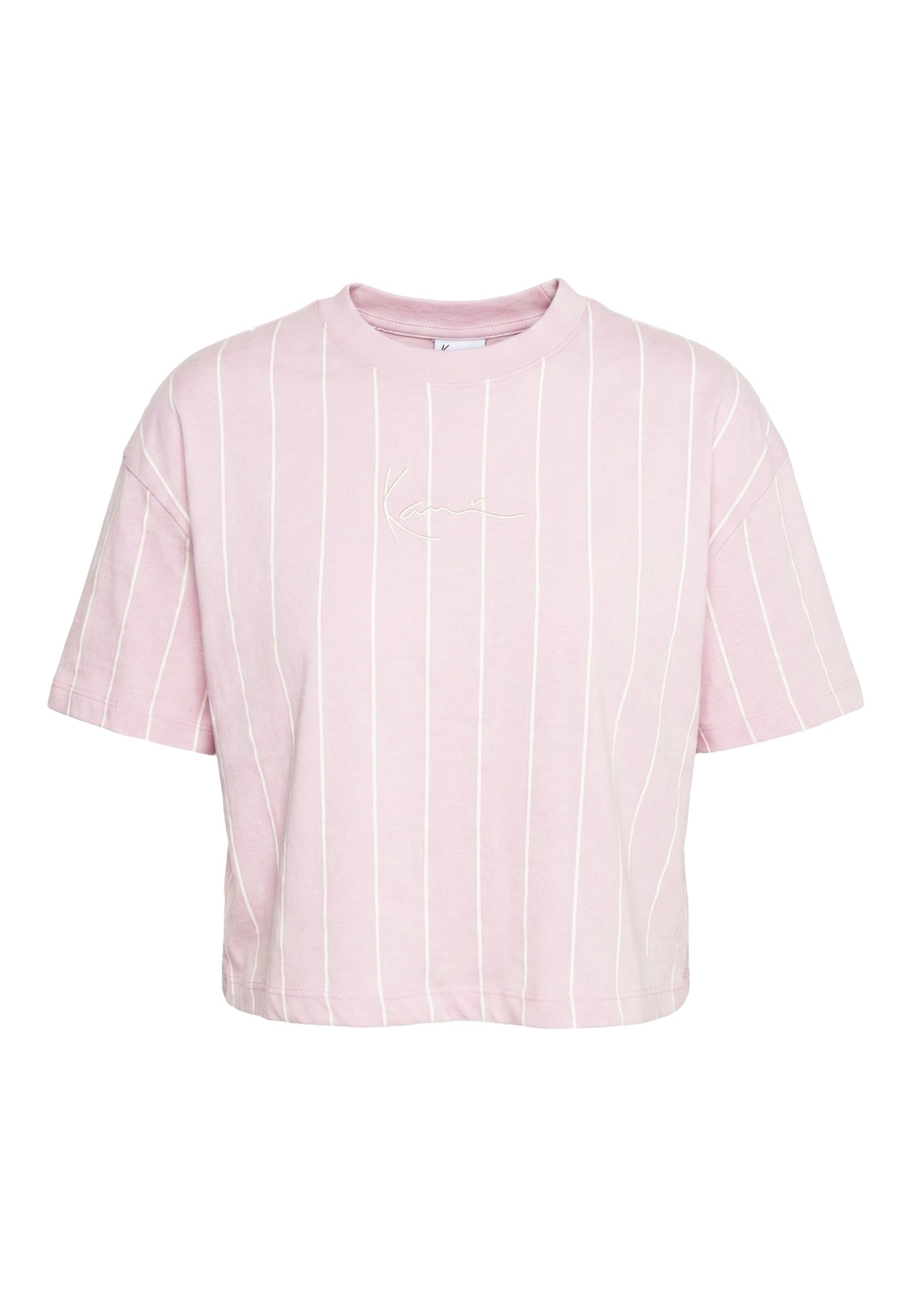 Karl Kani T-Shirt "Karl Kani Small Signature Pinstripe Crop Tee" 1 tlg. günstig online kaufen
