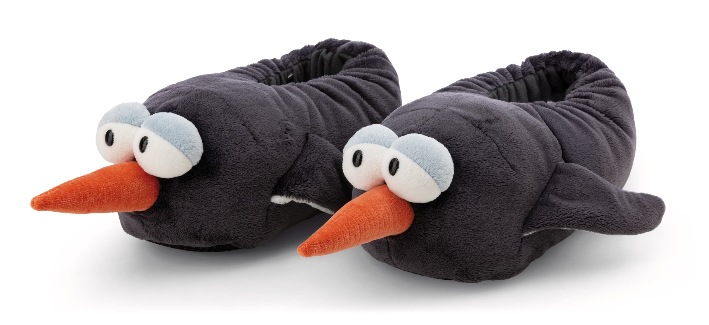 Nici Plüsch Hausschuhe "Nici Green Pinguin Jorge Thunder", Hausschuh zum Sc günstig online kaufen