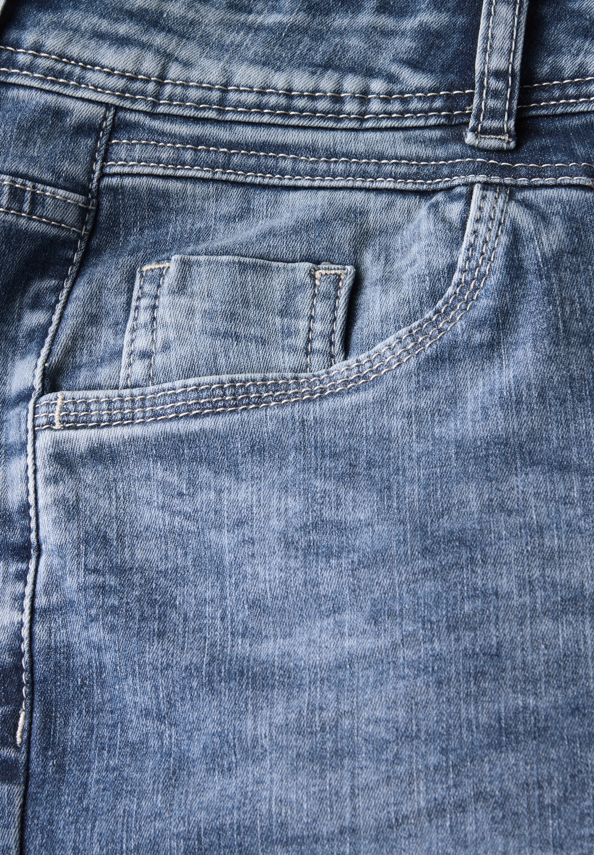 STREET ONE Loose-fit-Jeans, High Waist