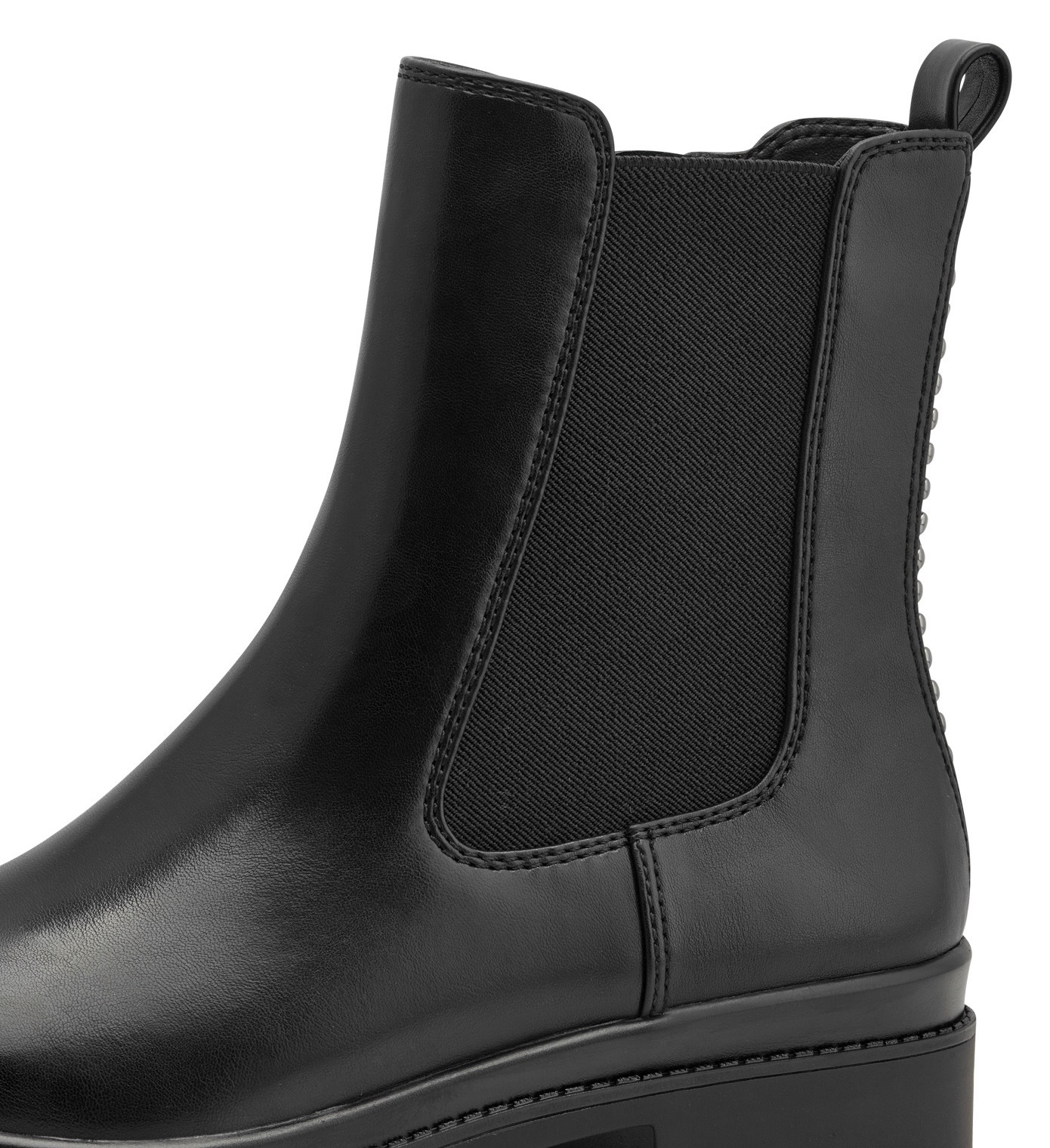 Tamaris Chelseaboots, Blockabsatz, Businessschuh, Stiefelette mit bequemem Stretcheinsatz