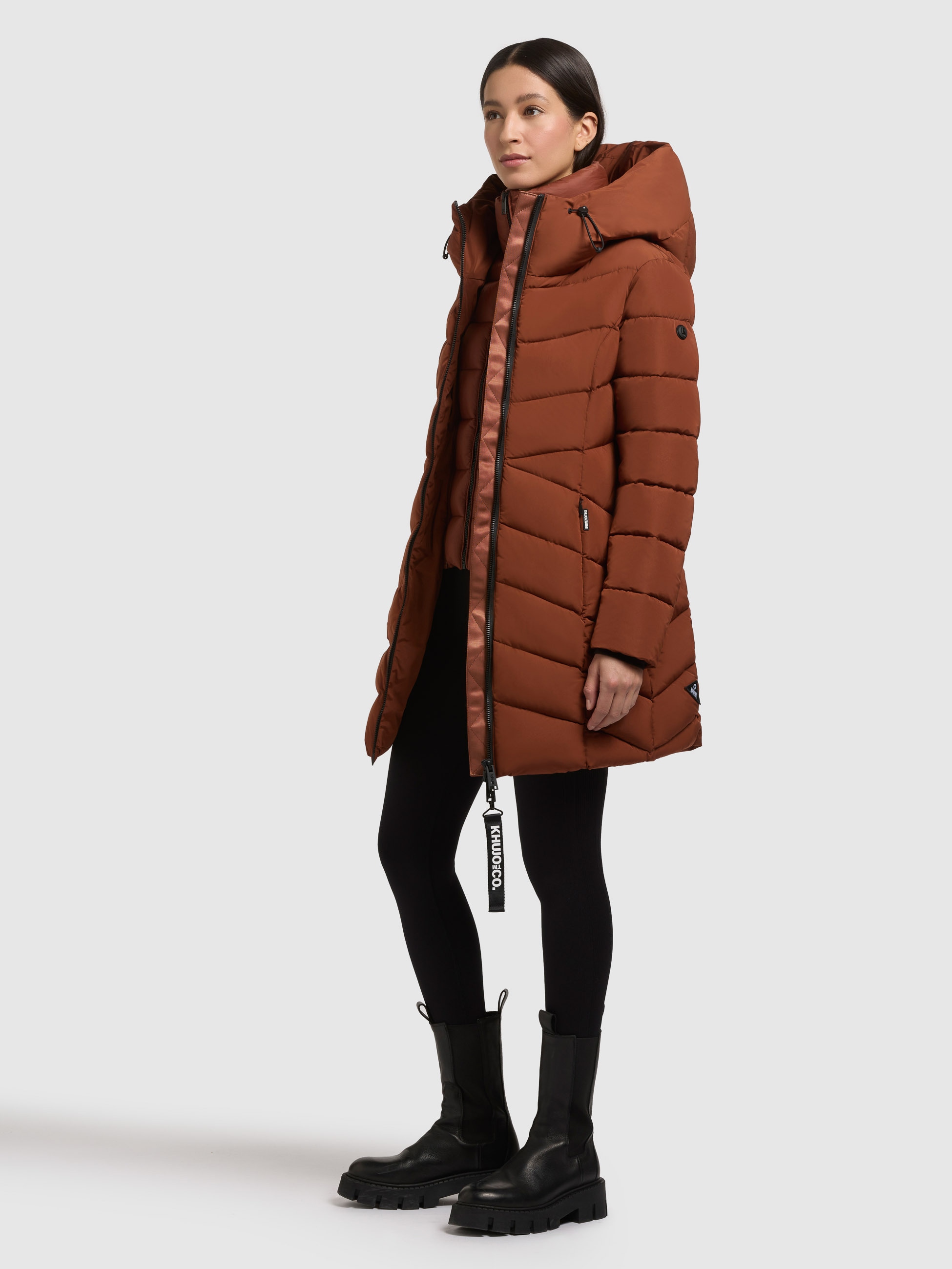 khujo Steppmantel »DIER 2IN1 (EINSATZ HERAUSNEHMBAR)«