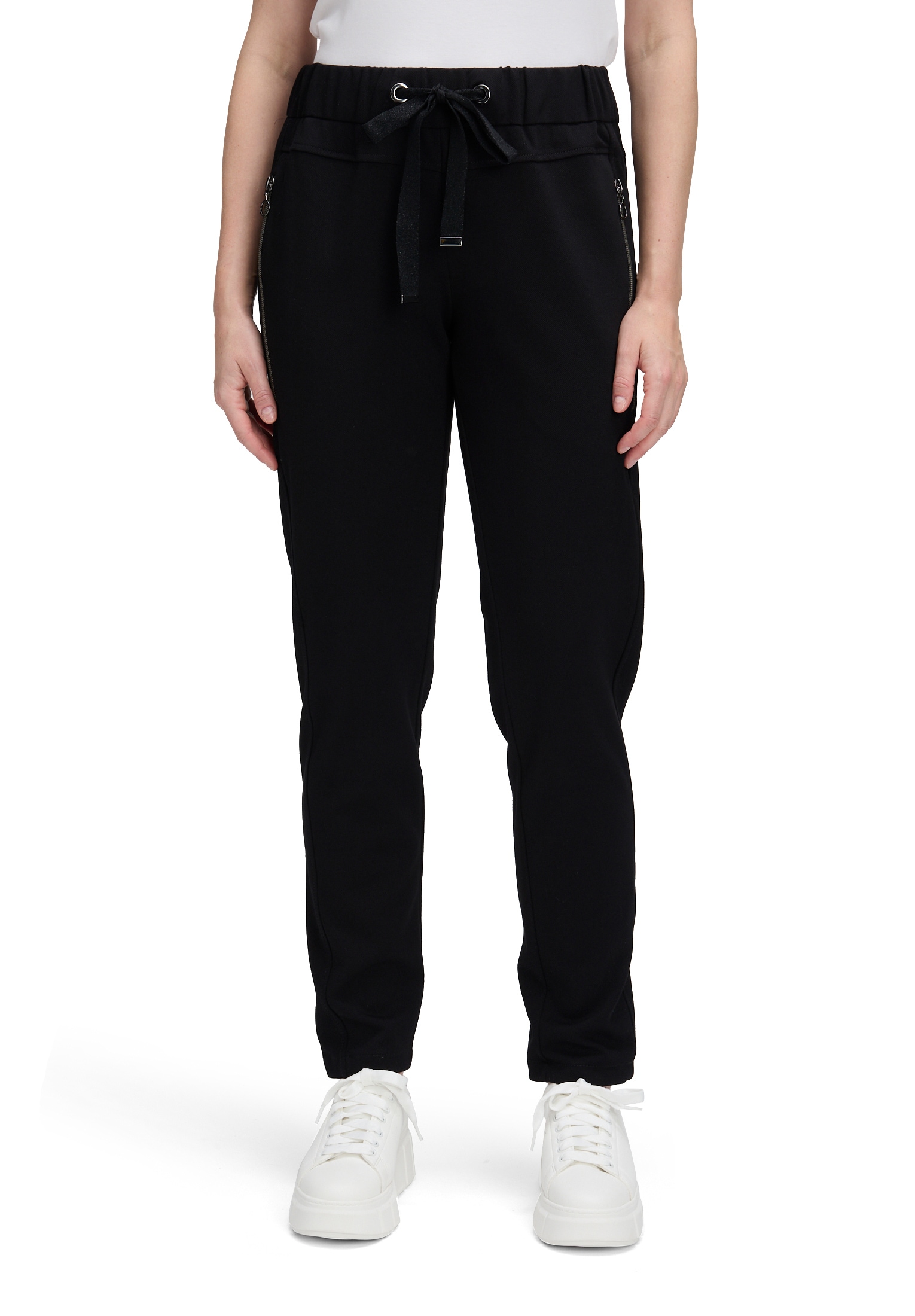 Cartoon Schlupfhose "Cartoon Damen Schlupfhose mit Reißverschlusstaschen" günstig online kaufen