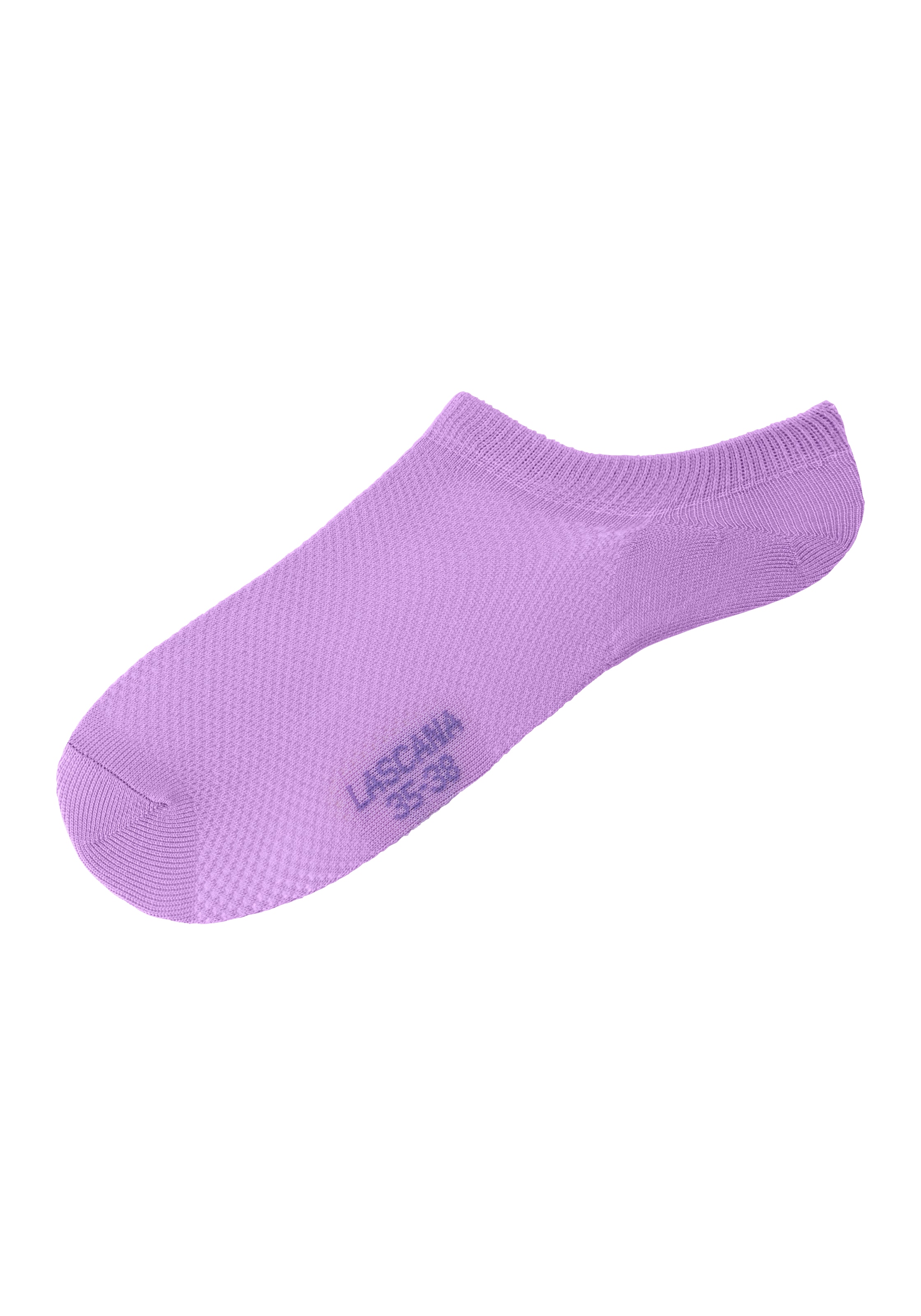 LASCANA ACTIVE Sneakersocken, (Packung, 7 Paar), mit Pikeestruktur