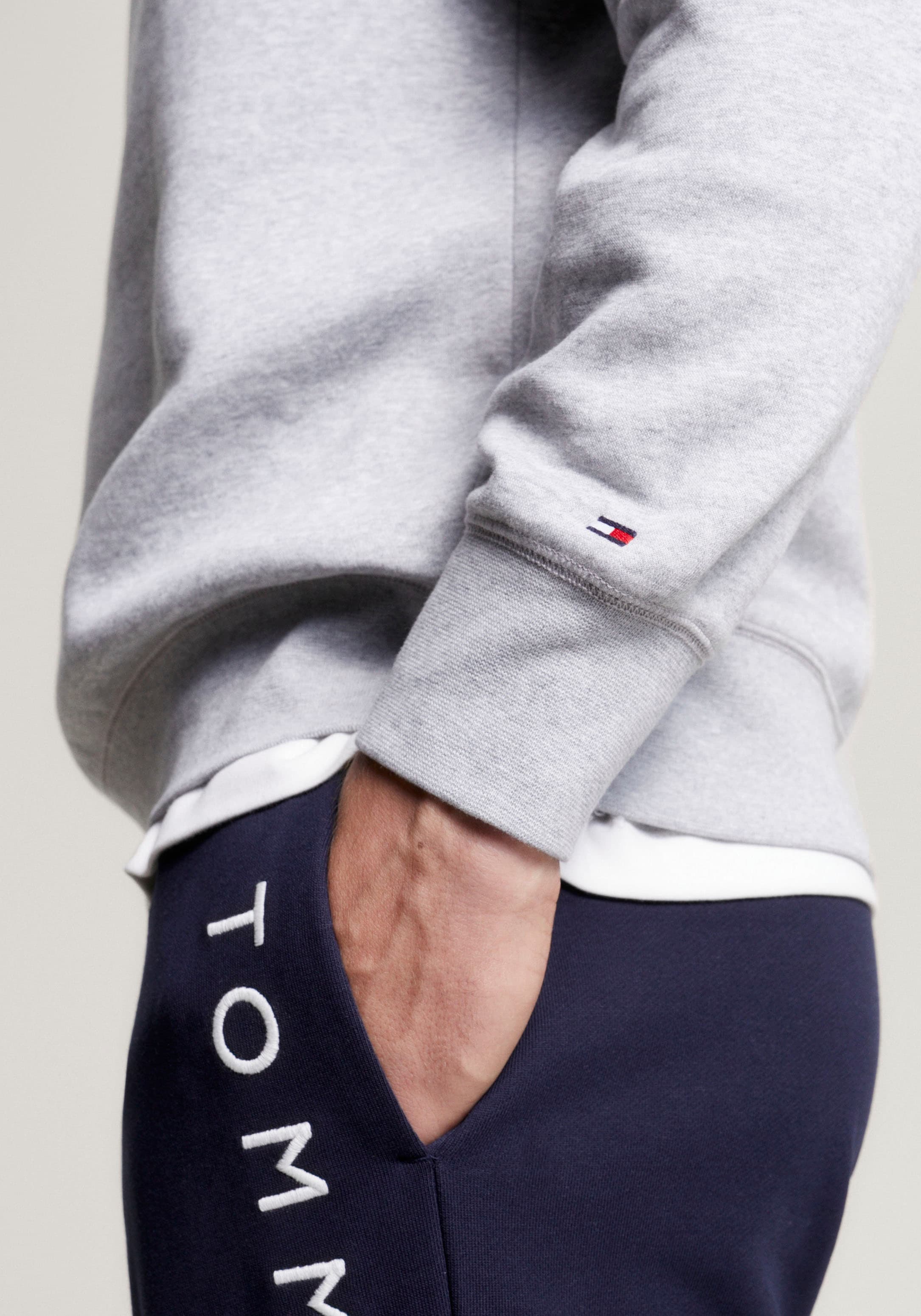 Tommy Hilfiger Sweatshirt »TOMMY LOGO SWEATSHIRT«, mit klassischem Rundhalsausschnitt