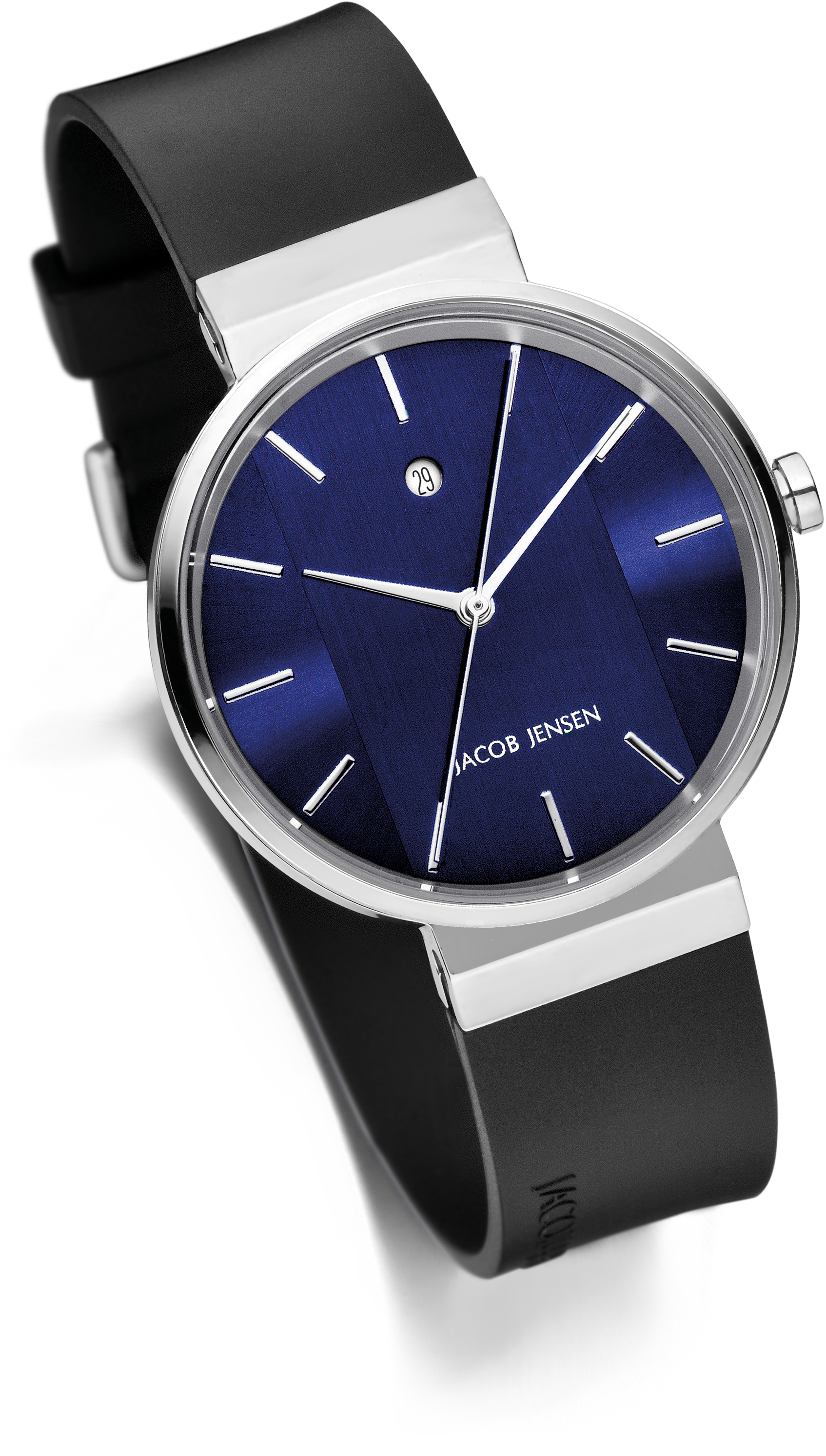 Jacob Jensen Quarzuhr »New Line« Armbanduhr, Herrenuhr, analog, Tag