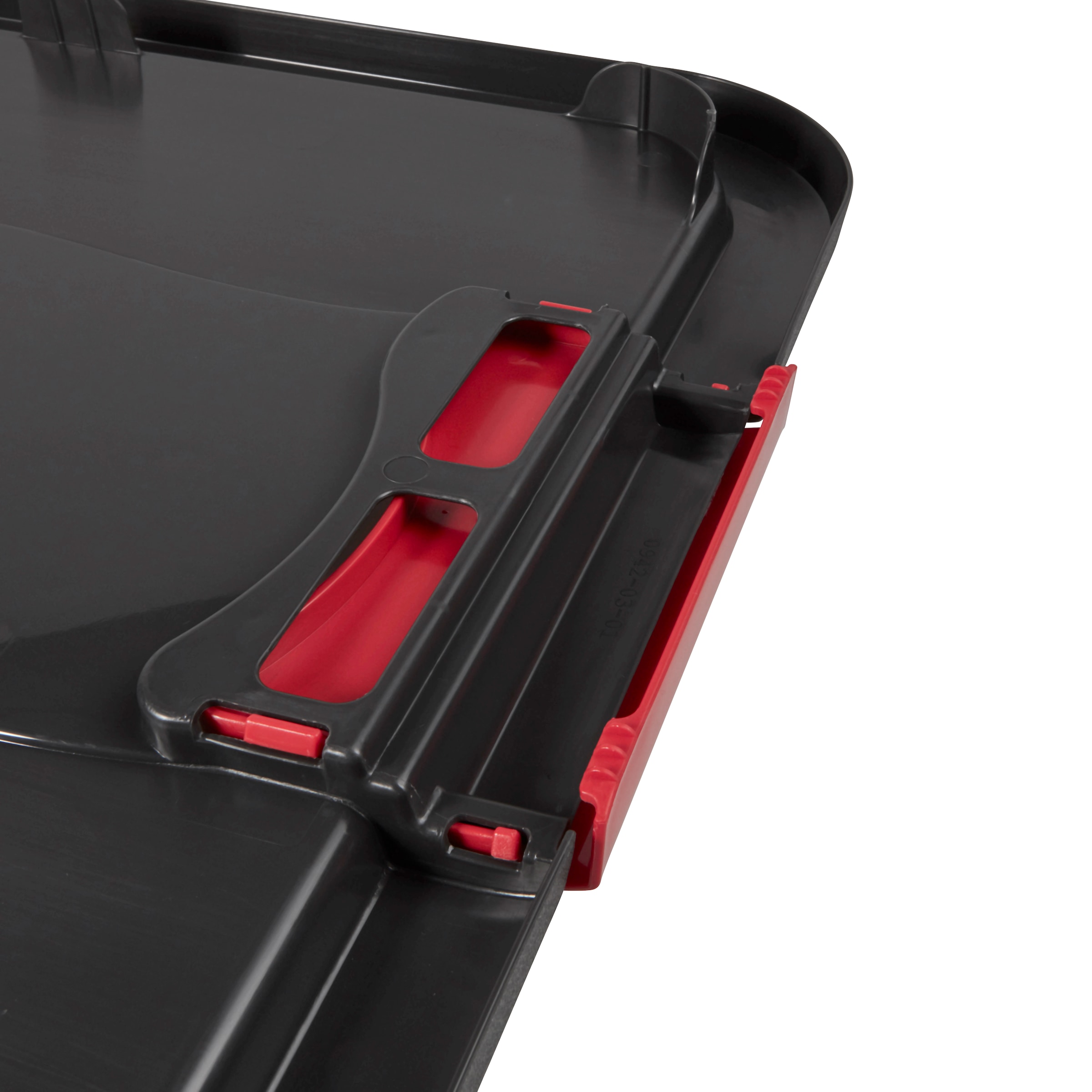 keeeper Transportbehälter »eckhart, 5er Set Transporbox, 52 L, 59,5 x 39,5 x 34 cm« 39,5 cm breit 34 cm hoch 59,5 cm lang Set, 5 Stk. tlg. seitl. Clips, Griffe am Boden, stoßfeste Seitenwände, robuster Deckel