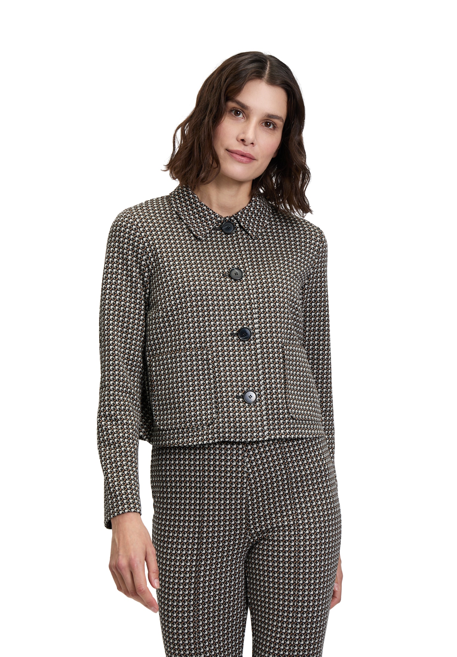 Betty Barclay Jackenblazer "Betty Barclay Casual-Blazer langarm", Material