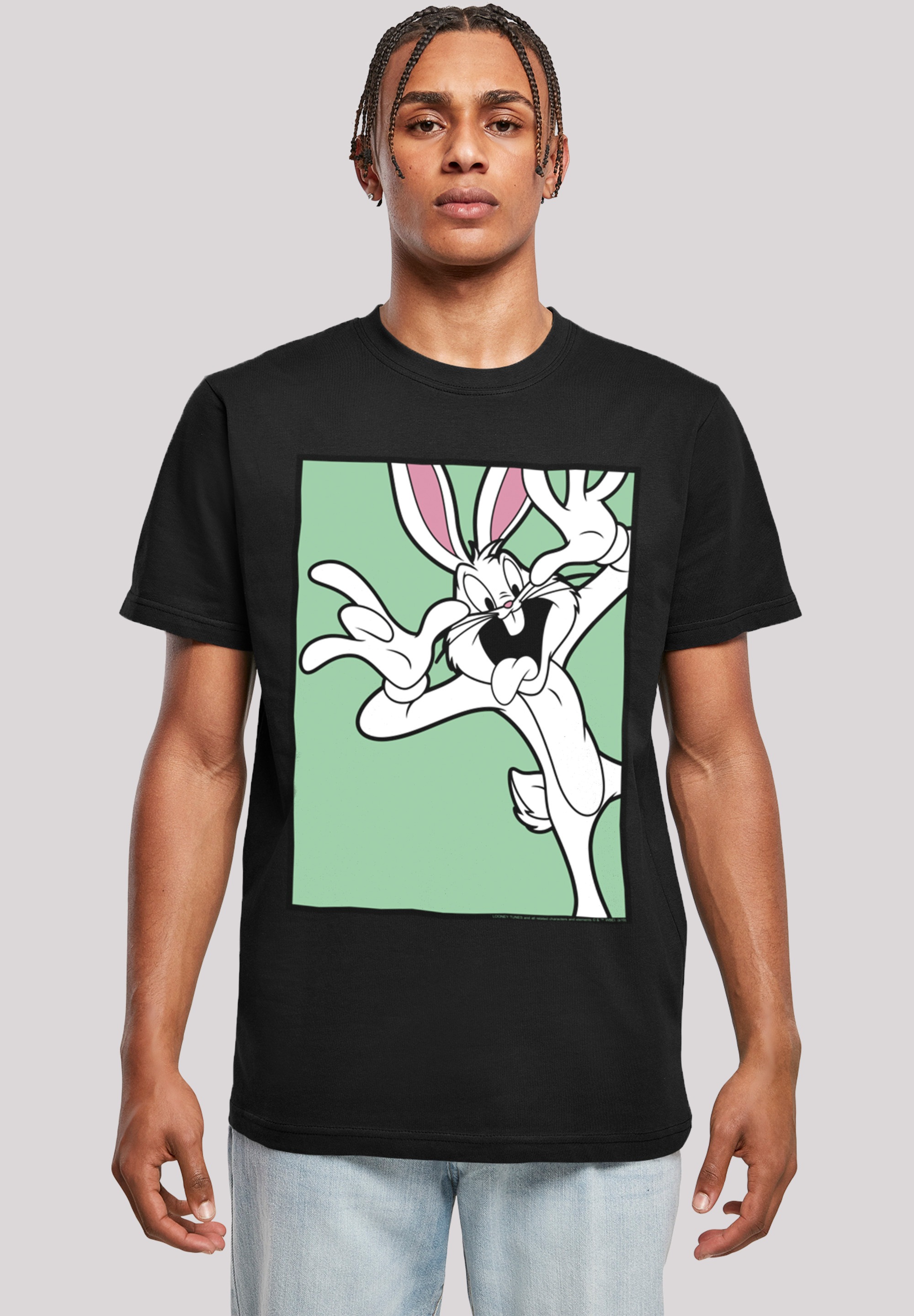 F4NT4STIC T-Shirt "Looney Tunes Bugs Bunny Funny Face", Print günstig online kaufen