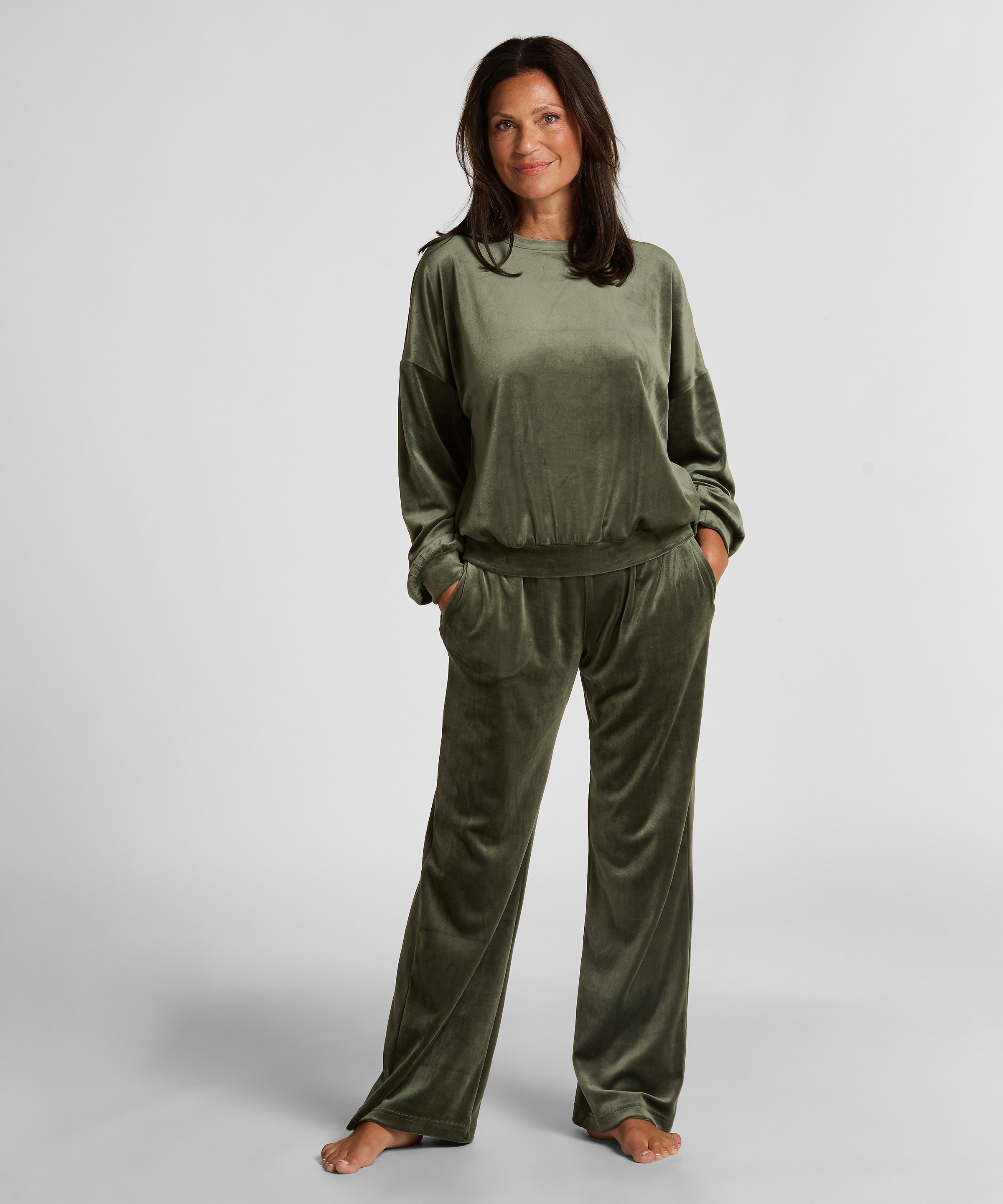 Hunkemöller Pyjama "Velours Pyjama Pants"