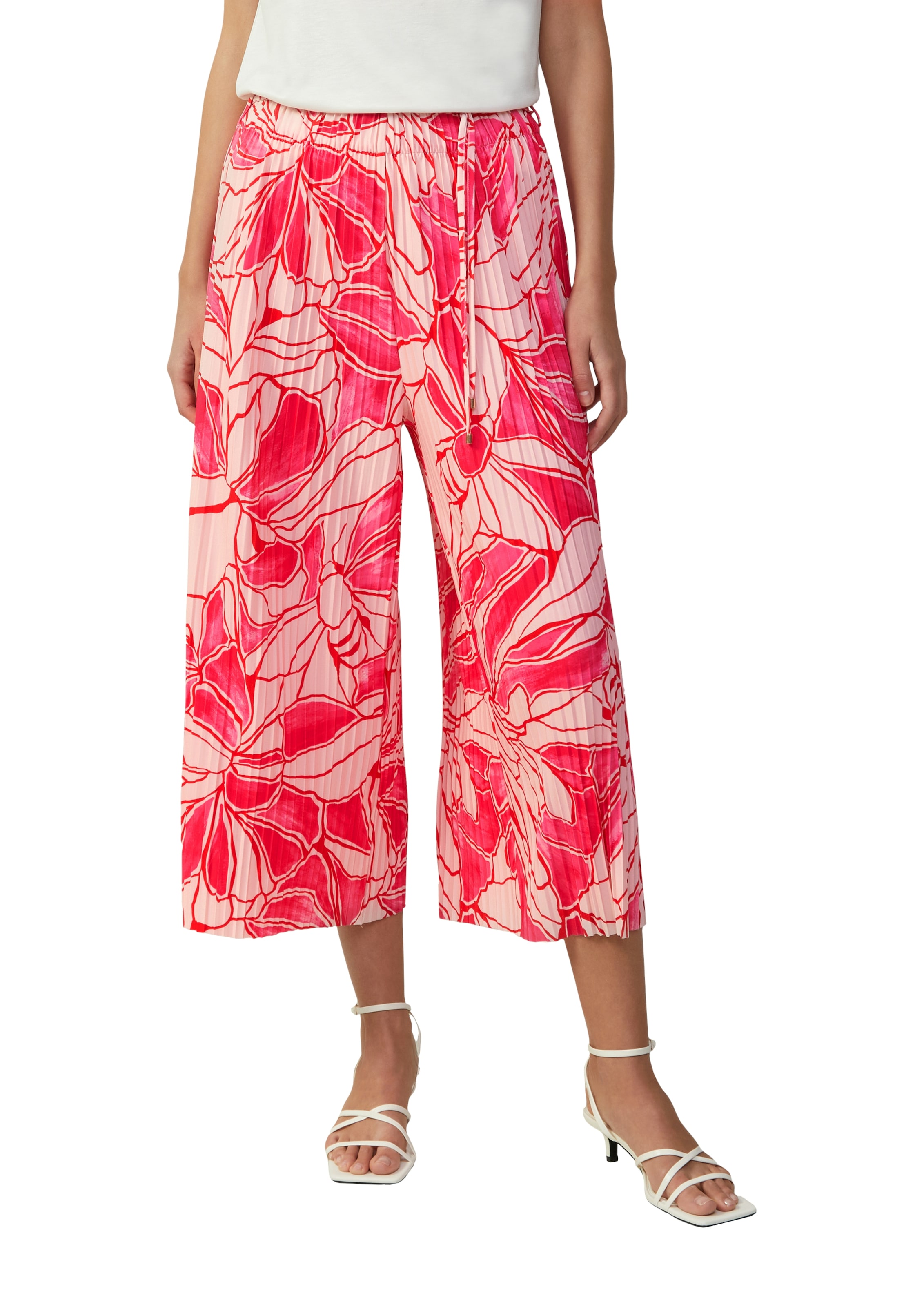 s.Oliver BLACK LABEL Stoffhose, mit All-Over Print und Stuktur günstig online kaufen